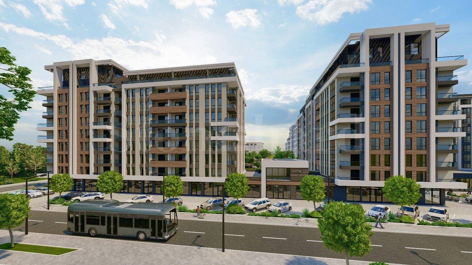 Comfortable apartment in a new innovative complex in the 