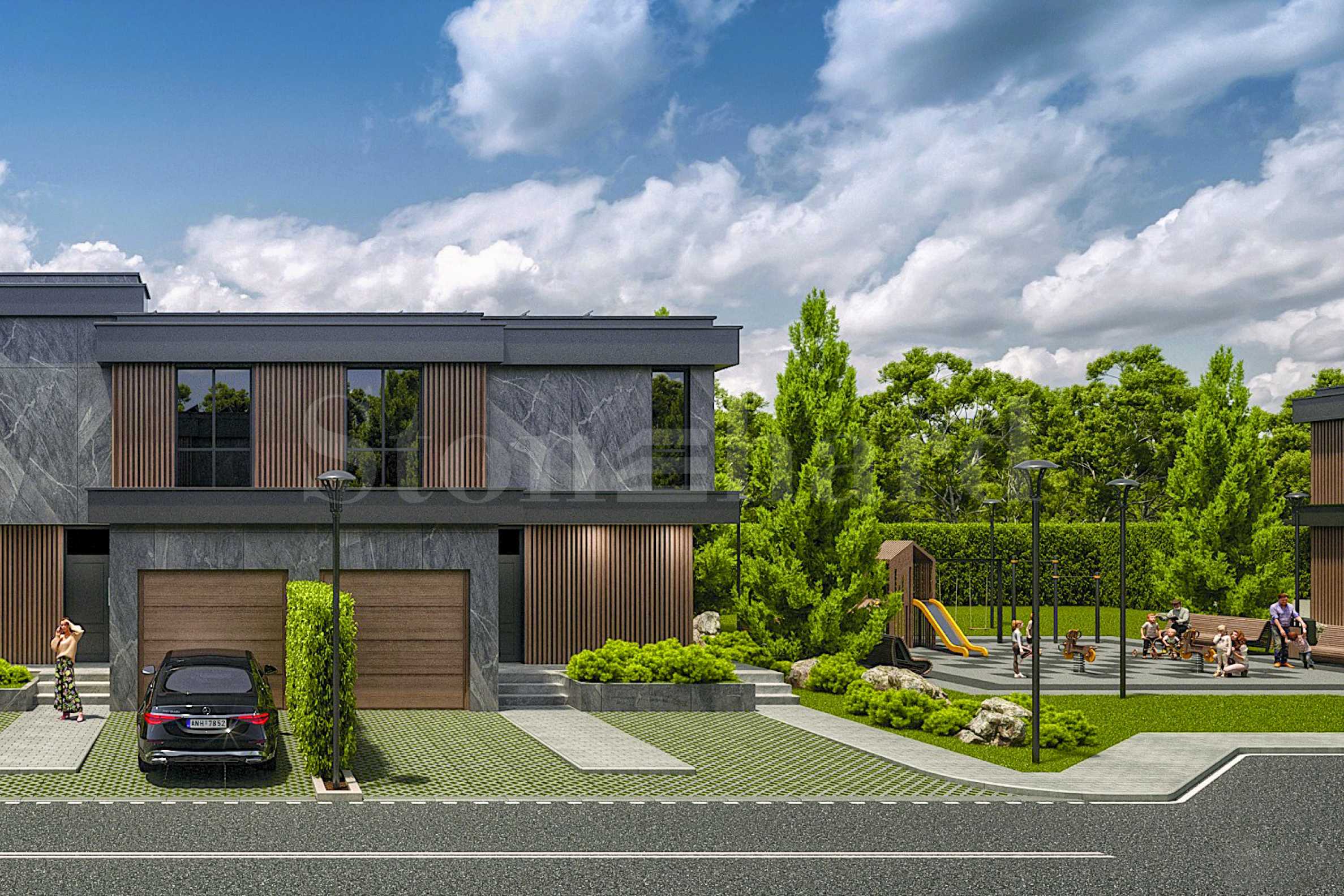 Townhouses in a new boutique complex in Markovo 2 - Stonehard