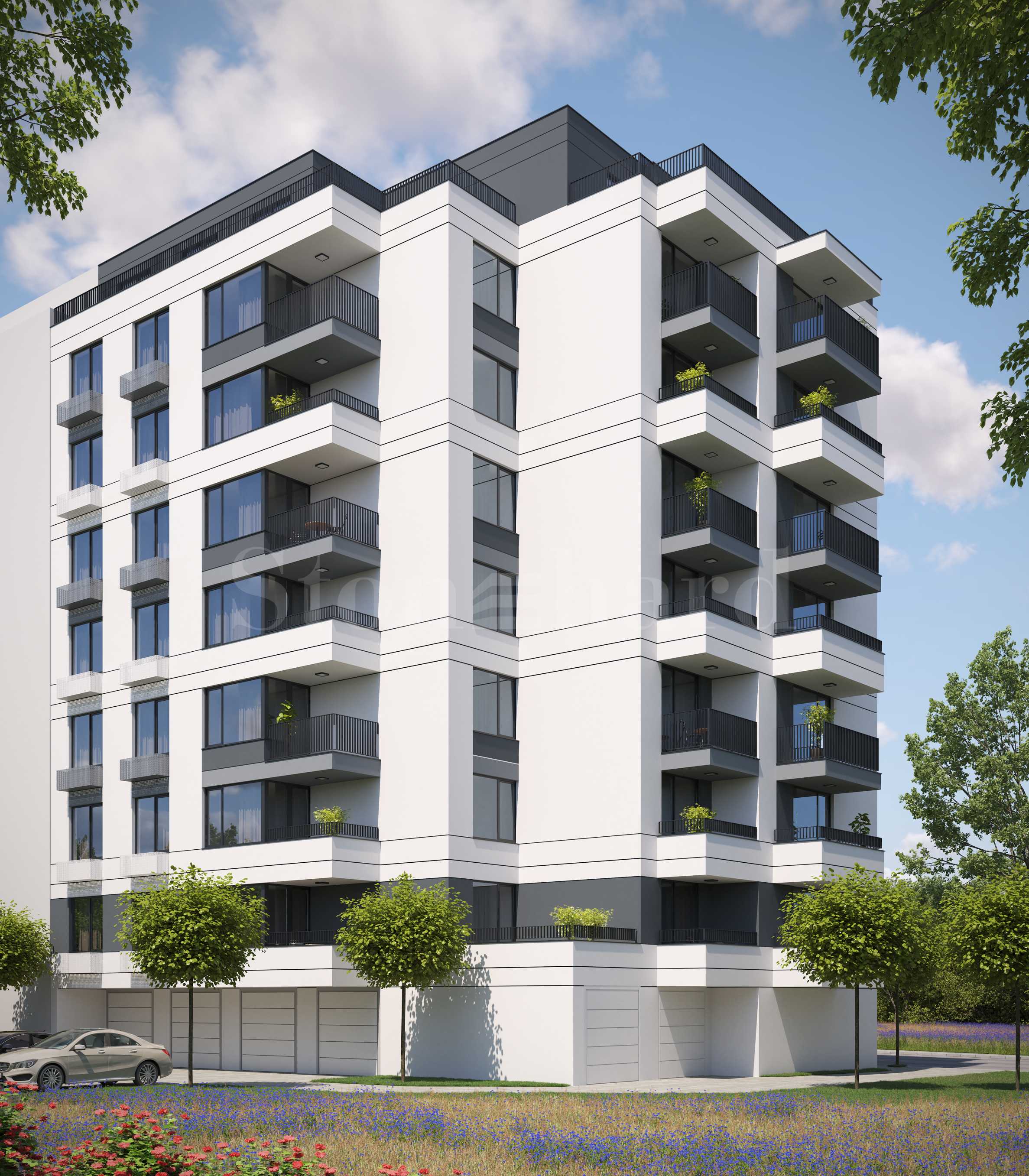 Comfortable apartments in a modern new building next to the Lomsko Shose metro station2 - Stonehard