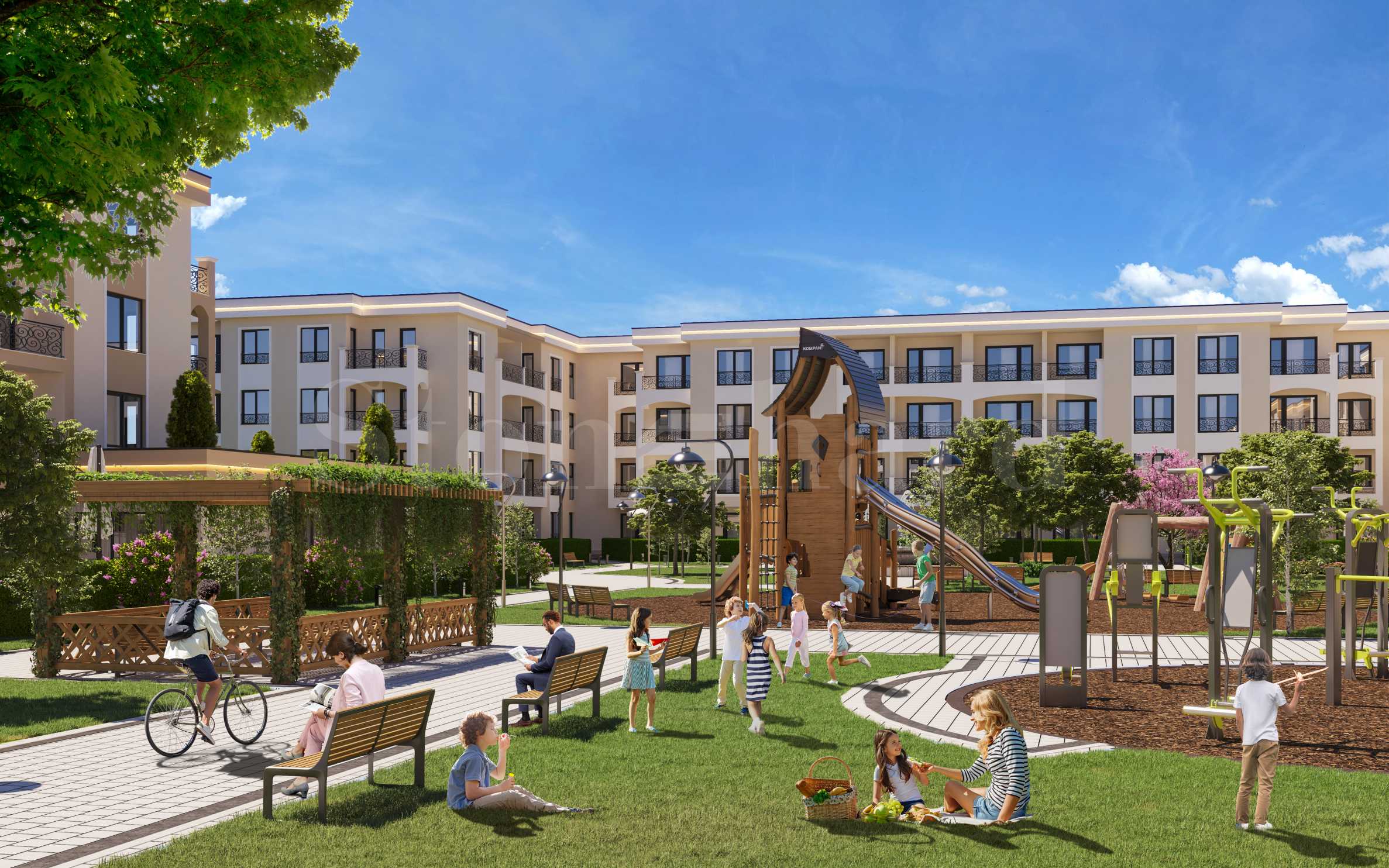 Apartments in a new gated complex next to the Maritsa River in Plovdiv2 - Stonehard