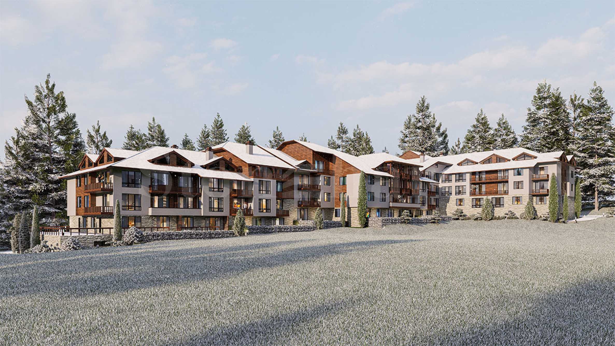New apartments in a complex with a modern SPA center 600 m from the ski lift 2 - Stonehard