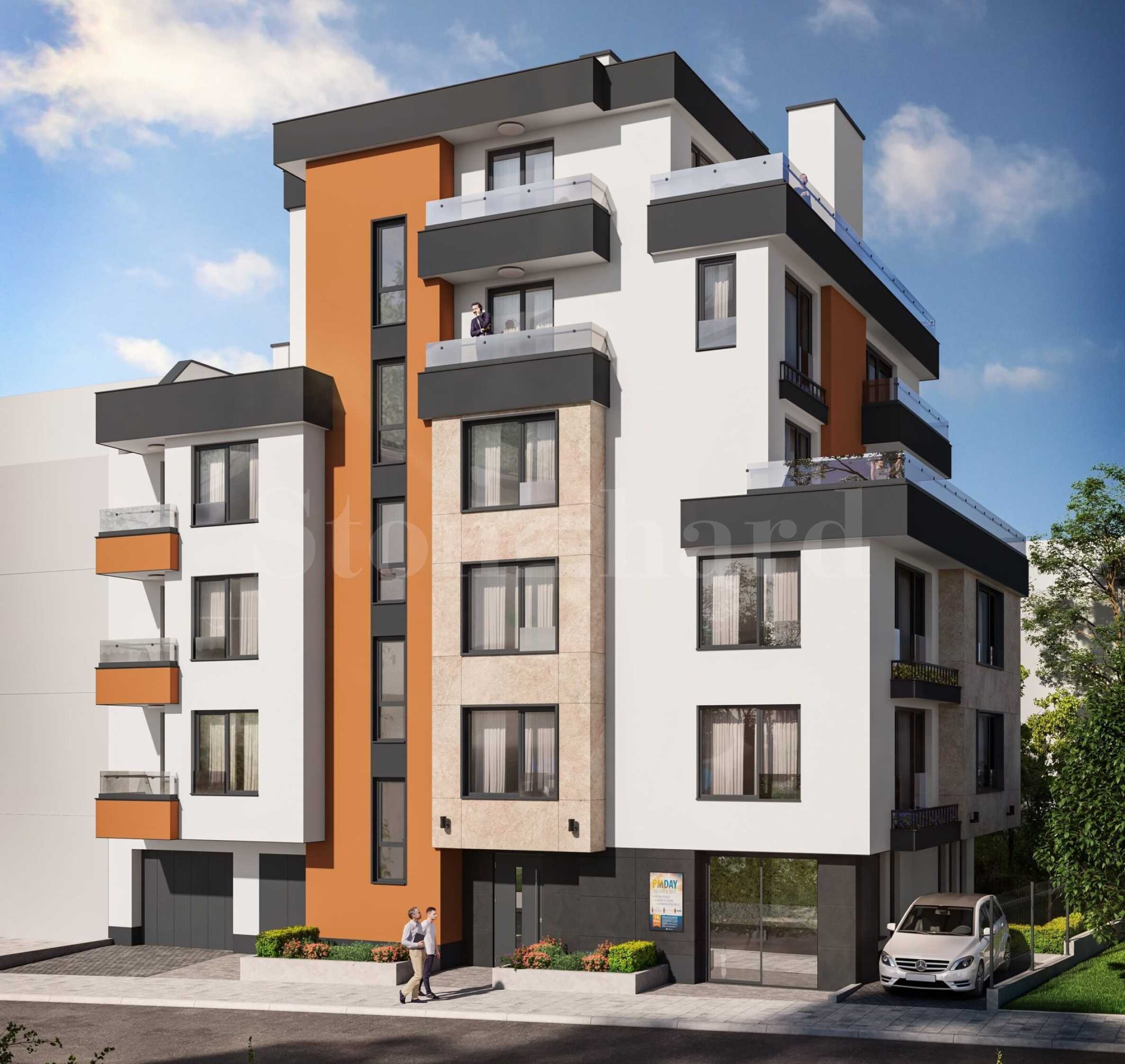 Apartments in a boutique building near Paradise Center and Vitosha metro station 1 - Stonehard