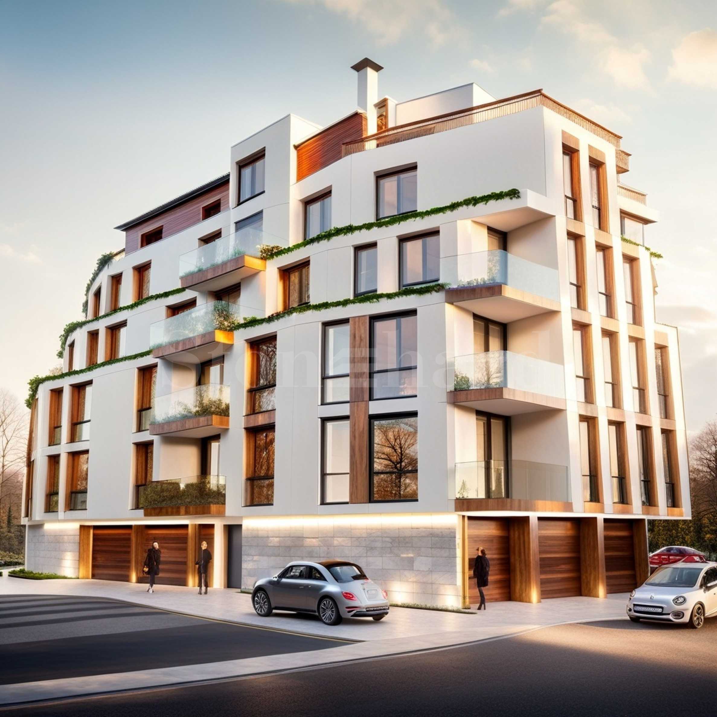 Modern family building with various types of apartments in Levski district1 - Stonehard