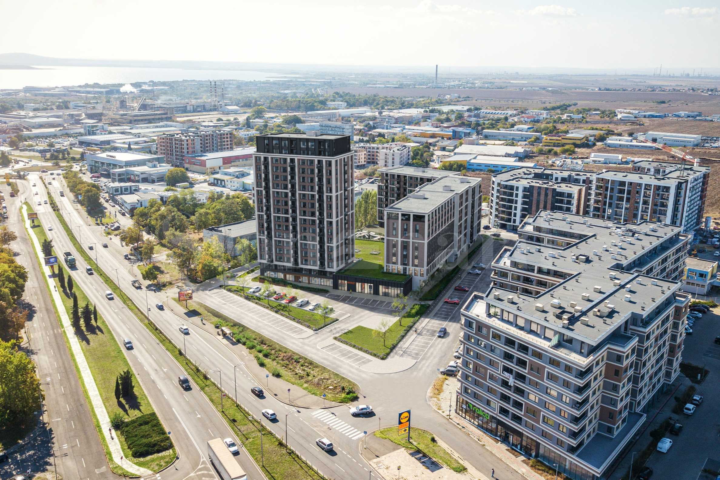 Apartments in a modern new mixed-use complex in Burgas 1 - Stonehard