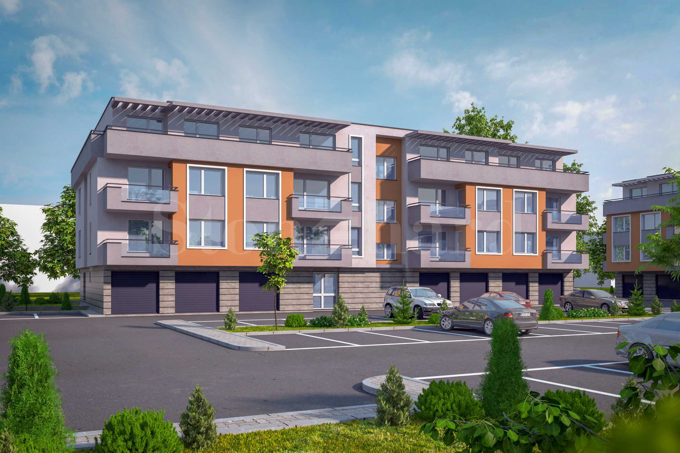 Apartments in a new phase of a complex in the 