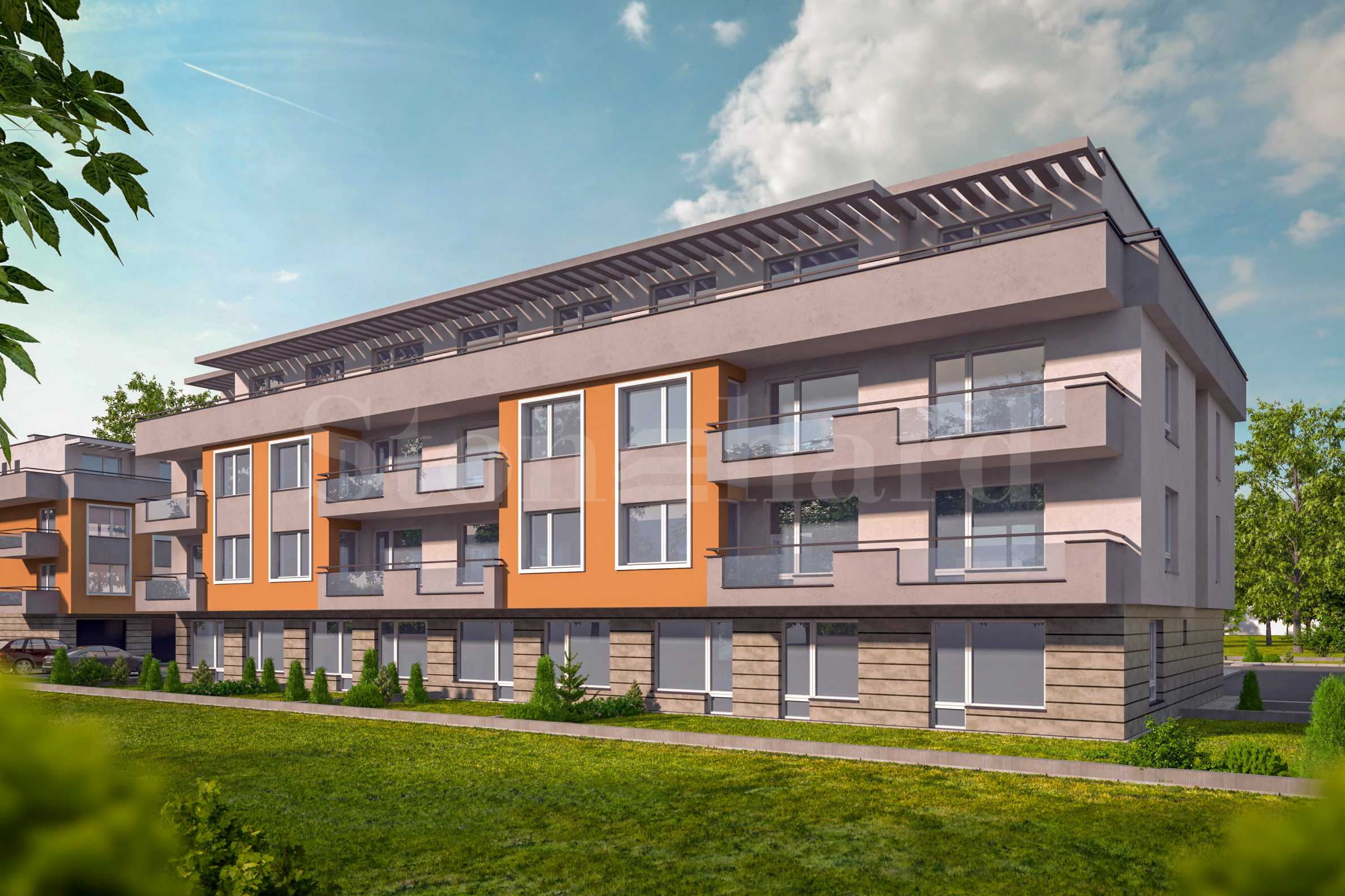 Apartments in a new phase of a complex in the 