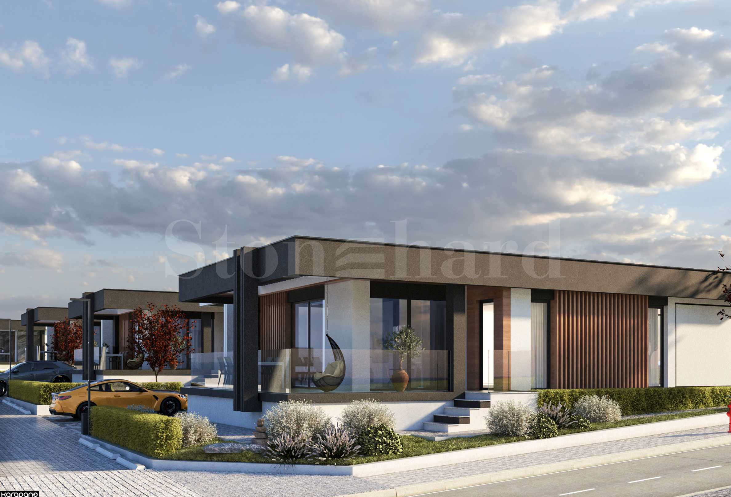 One-storey boutique houses with panoramic views of the Rhodope Mountains 1 - Stonehard