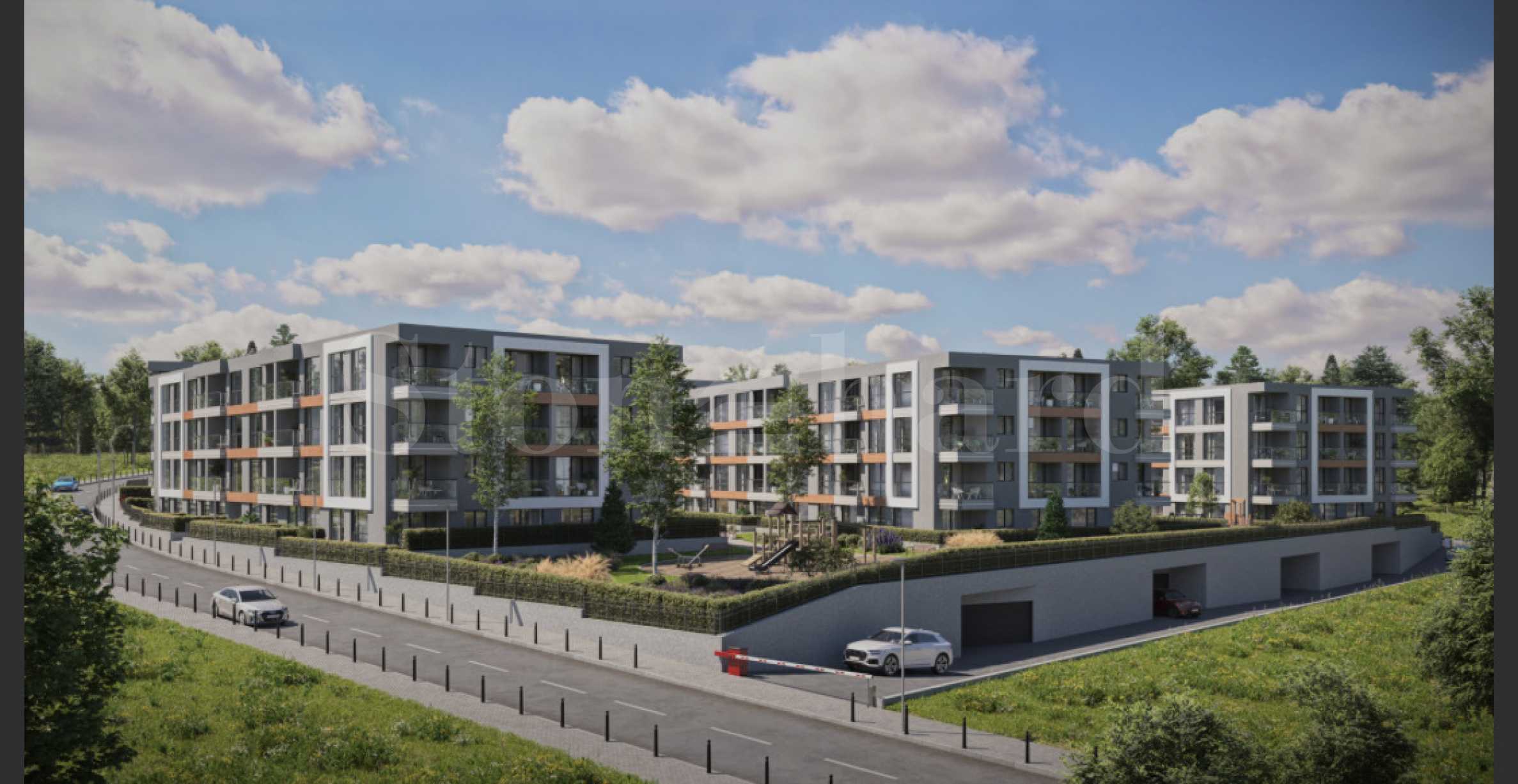 A new residential project of eight buildings with different types of apartments in the "Malinova Dolina" quarter1 - Stonehard