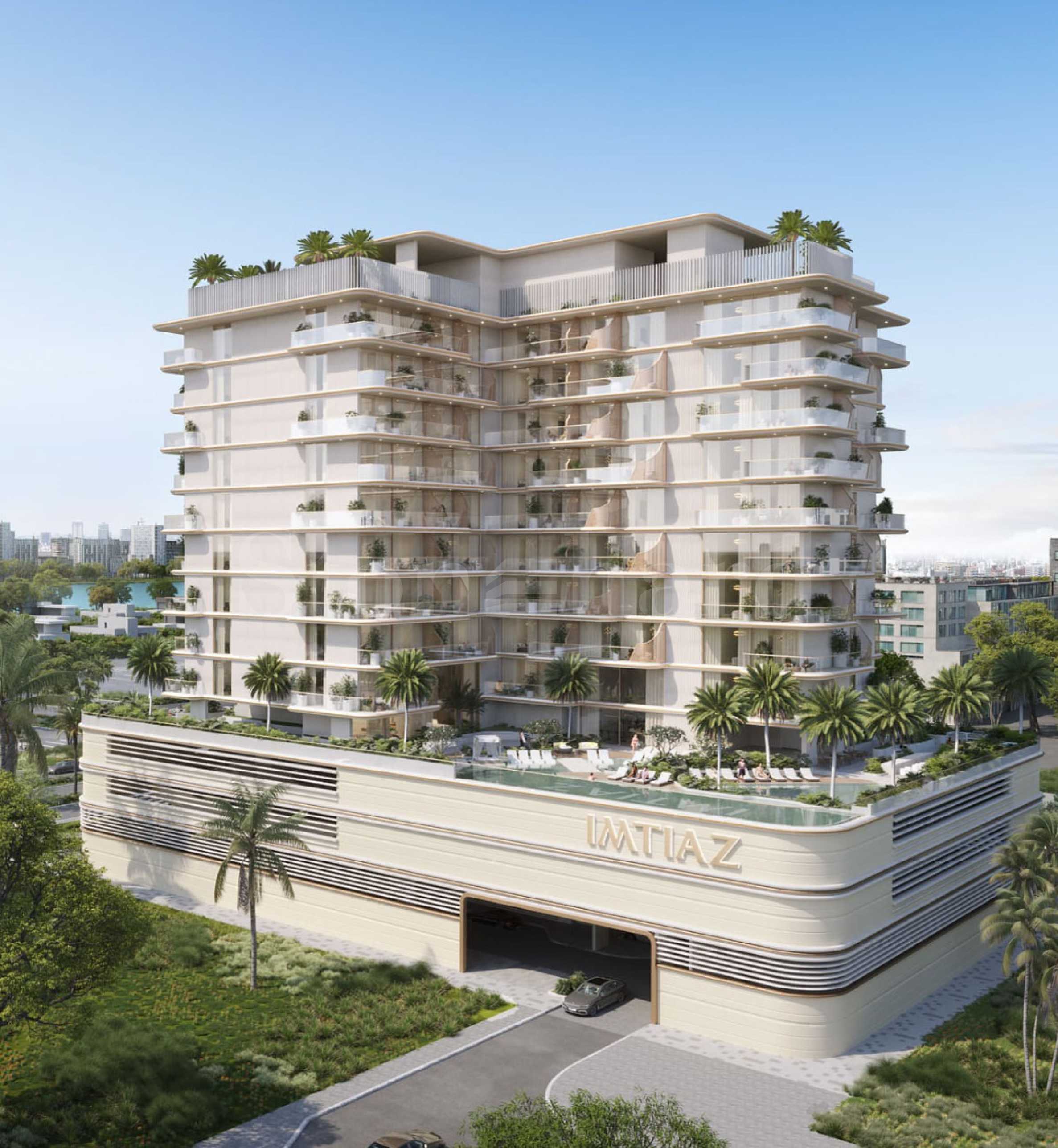 Spacious apartments near the seafront in Sunset Bay Grand, Dubai Islands 2 - Stonehard