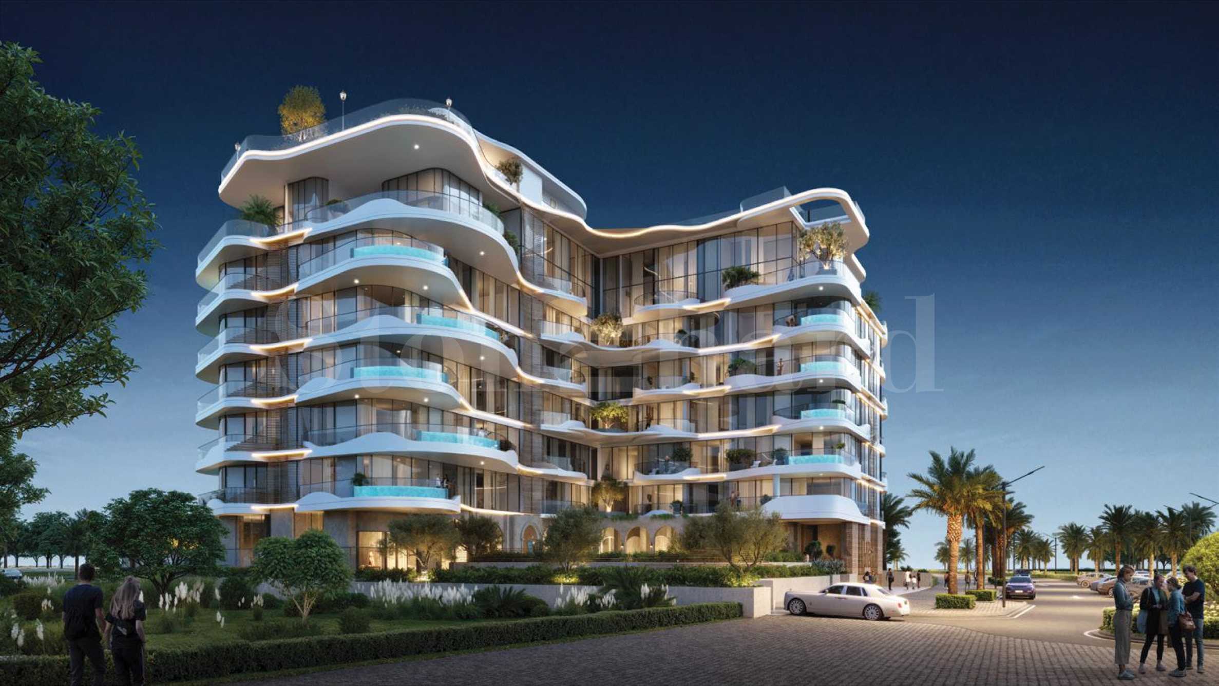 Luxurious furnished apartments in La Perla, Al Marjan Island 2 - Stonehard