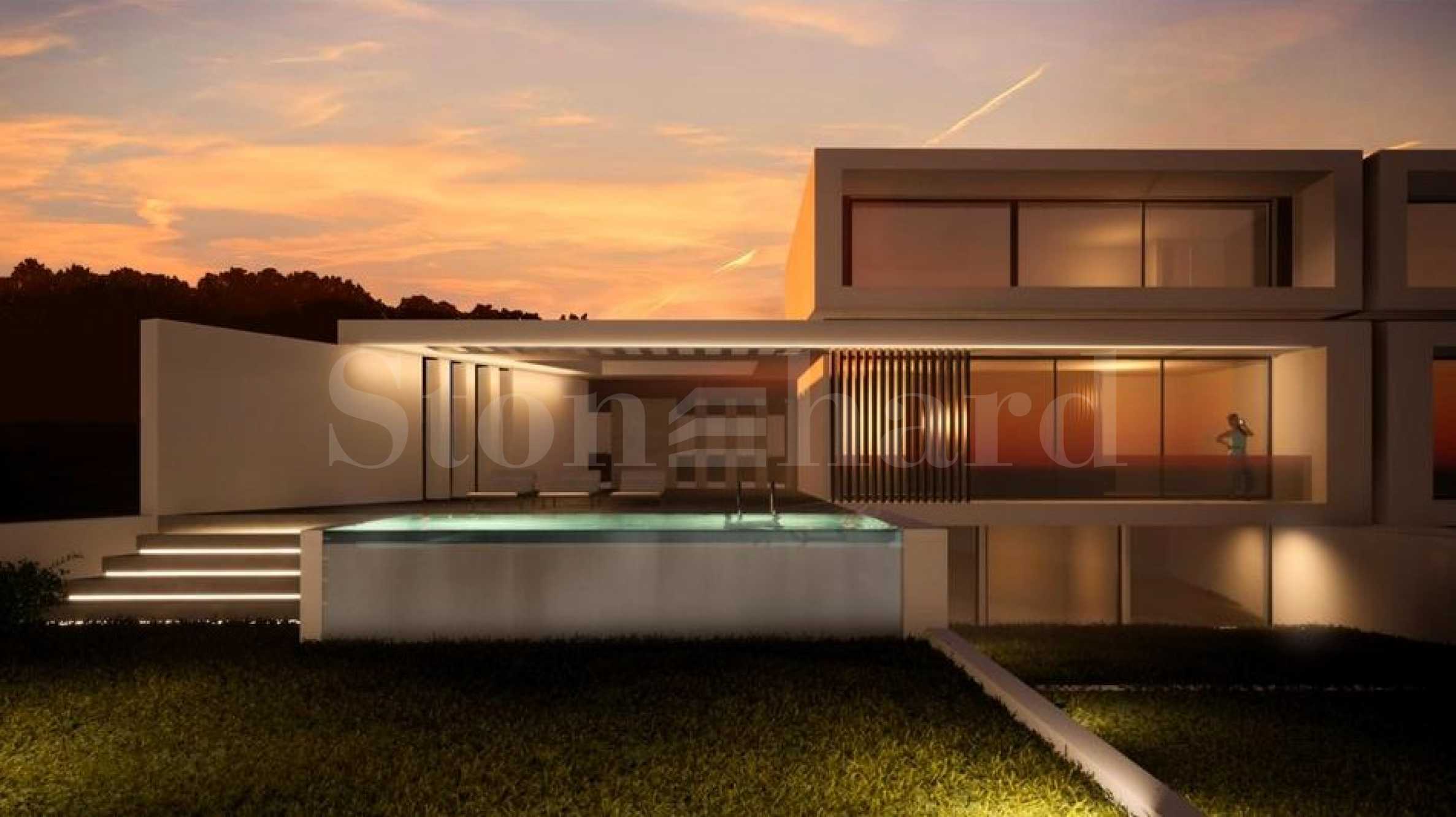 Newly built villa with sea view in Hanioti2 - Stonehard