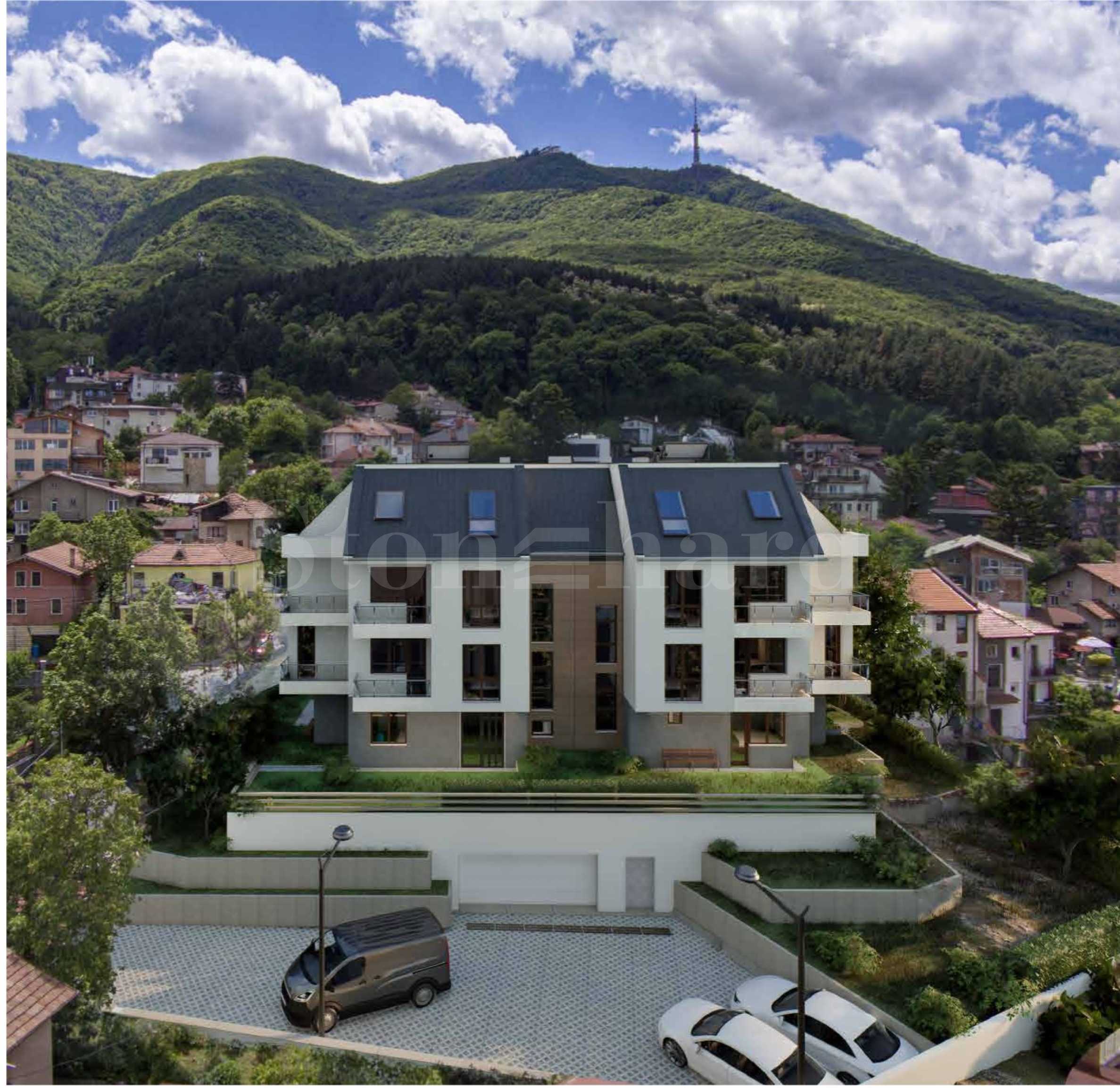 A newly constructed building at the foot of Vitosha1 - Stonehard