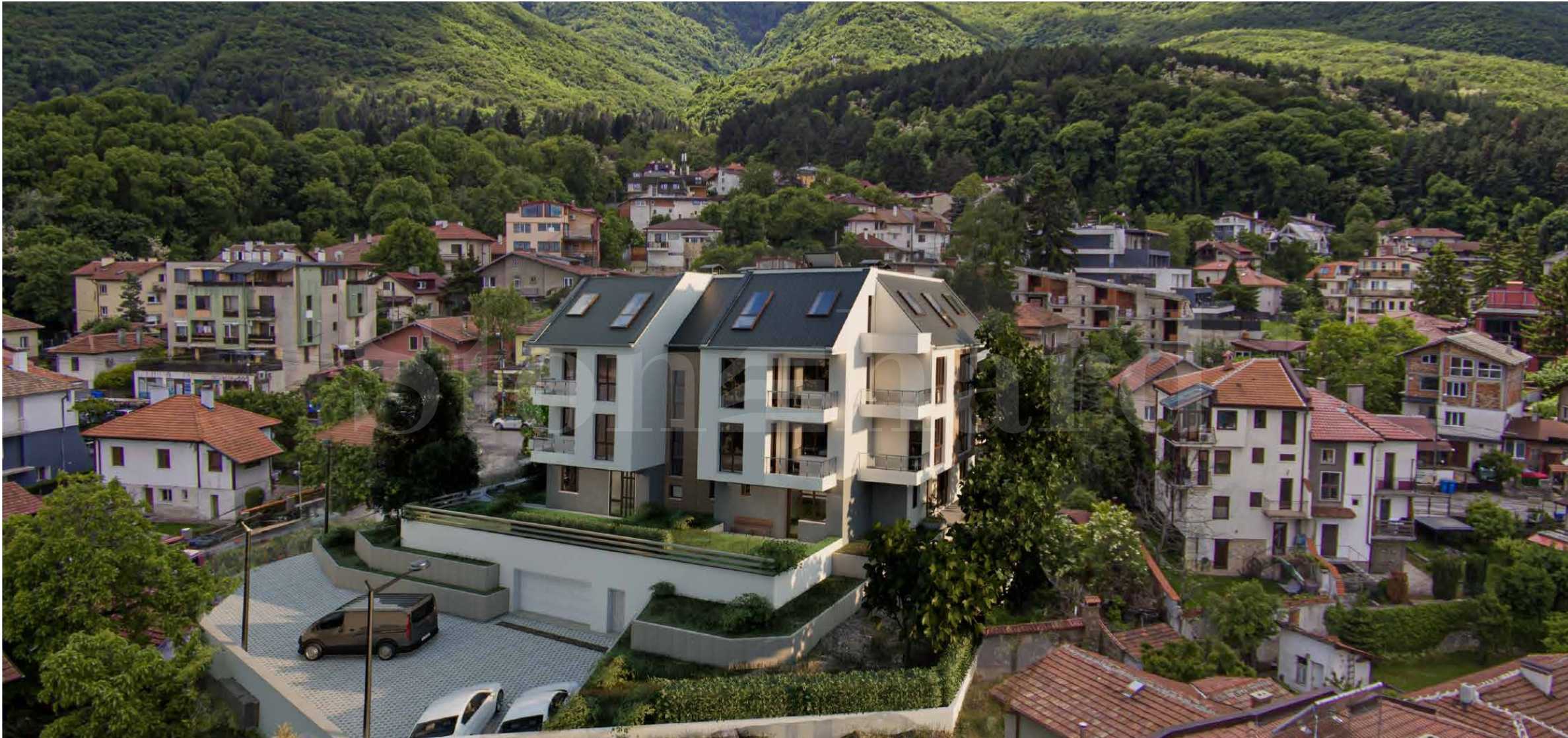 A newly constructed building at the foot of Vitosha2 - Stonehard