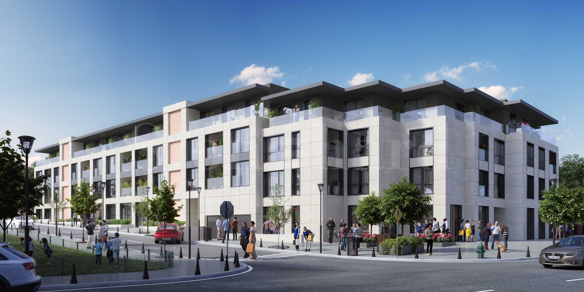 Boutique residential building with various types of apartments next to Cherni Vrah Blvd.1 - Stonehard