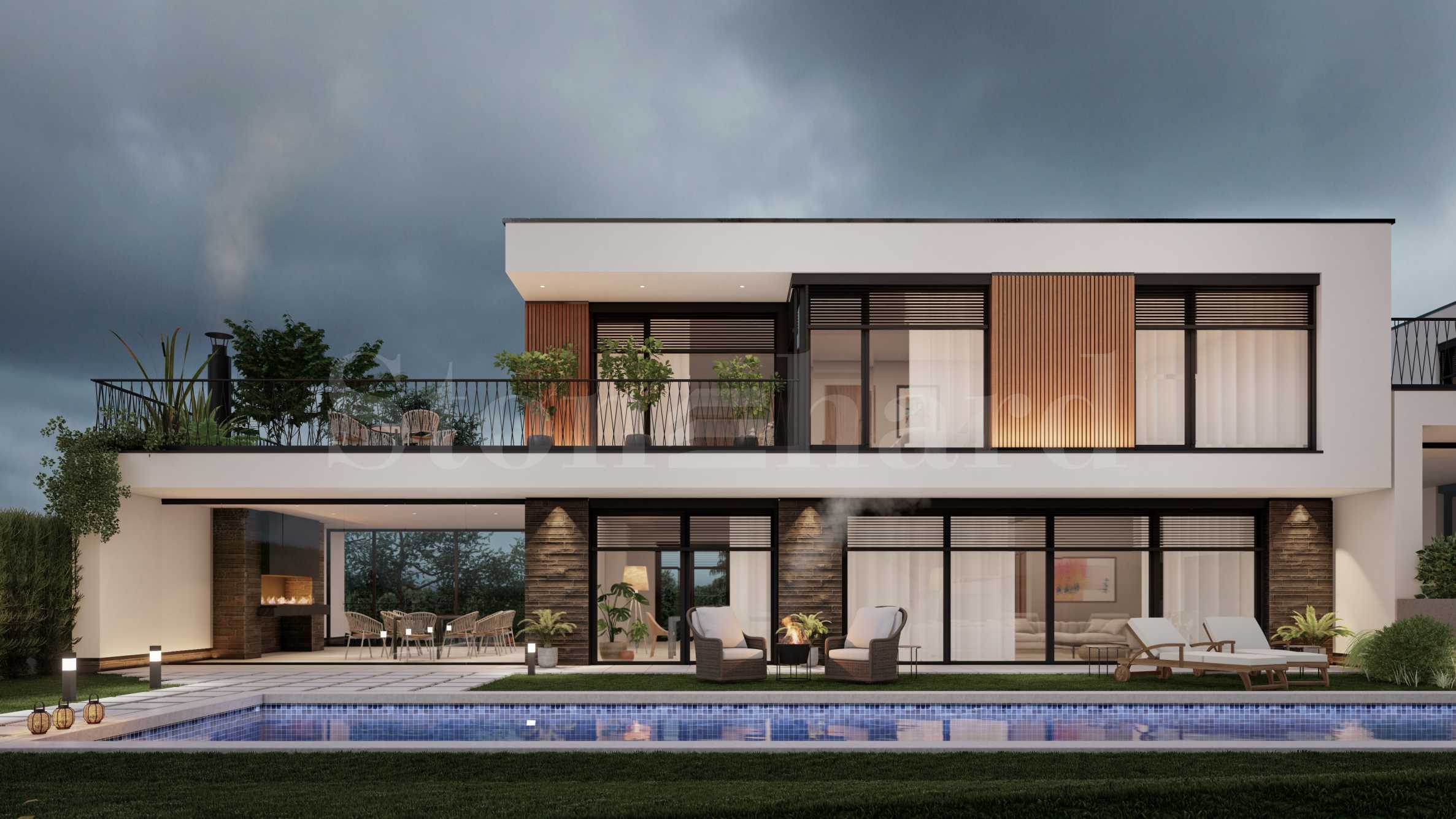 Newly built boutique houses with panoramic views of Vitosha2 - Stonehard