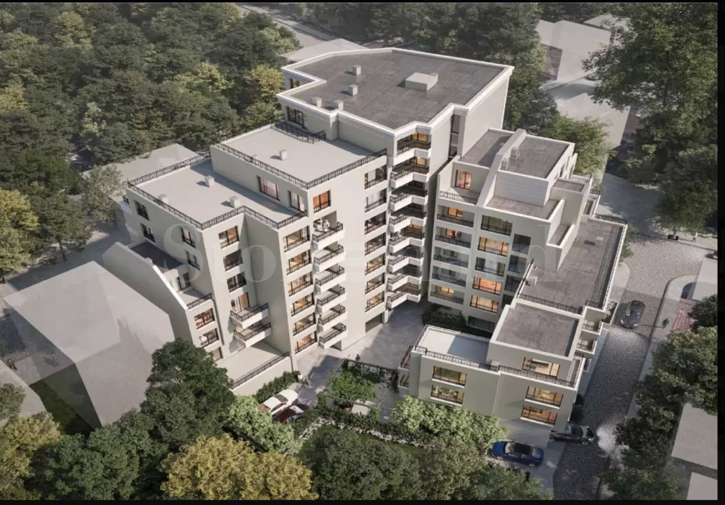 Residential building with two entrances meters from metro station and Chavdar bridge1 - Stonehard