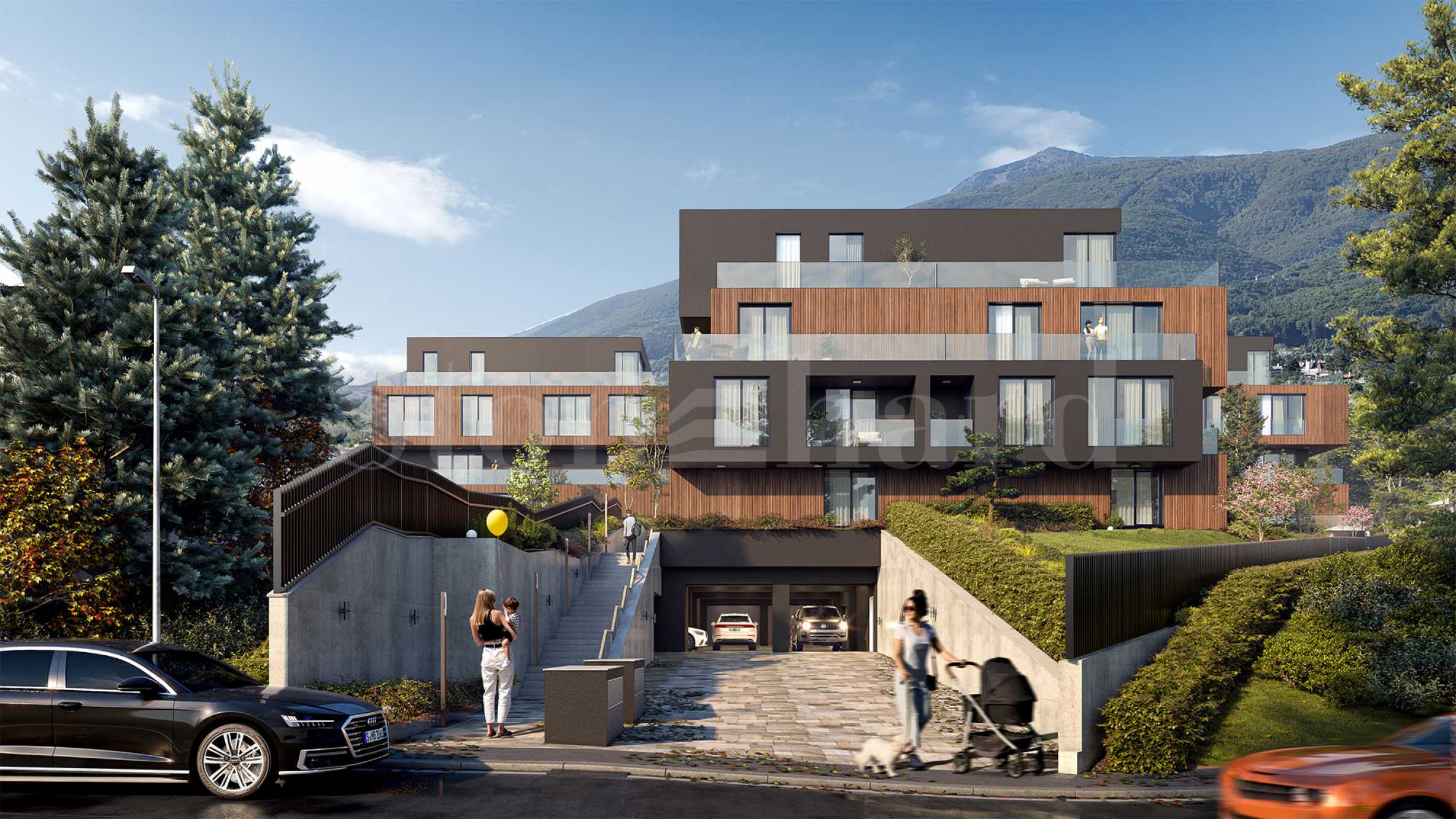 Apartments in a luxury new construction complex in Boyana district 1 - Stonehard