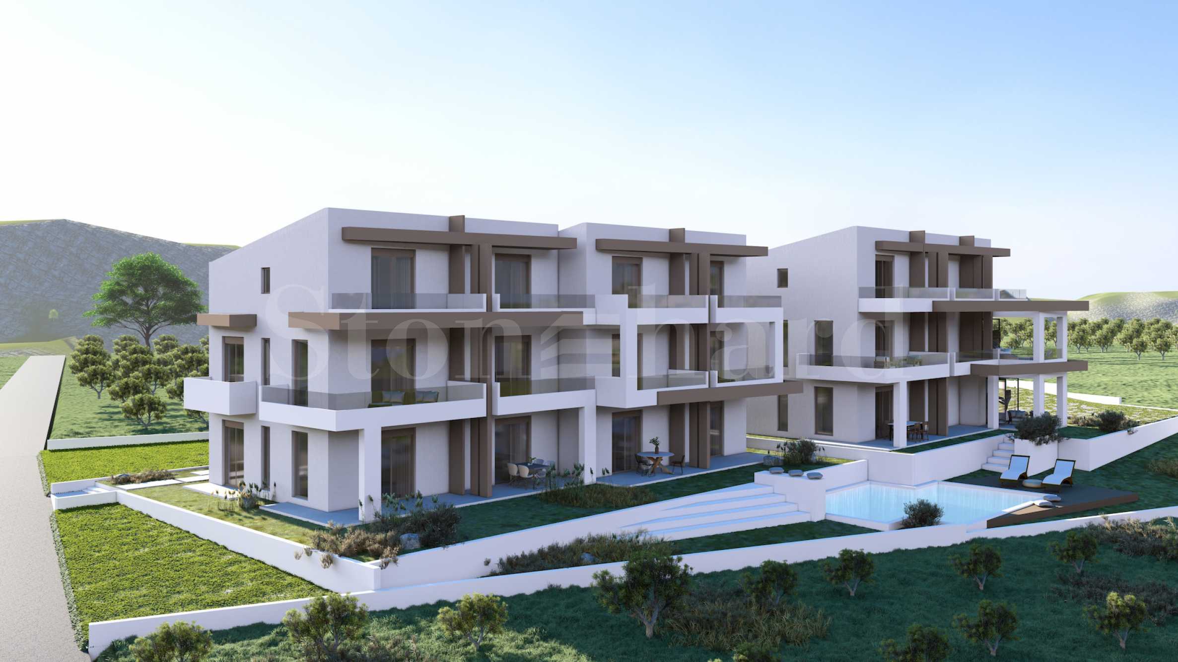 Two-bedroom apartment in Del Oro - a complex in a quiet location near the sea  1 - Stonehard