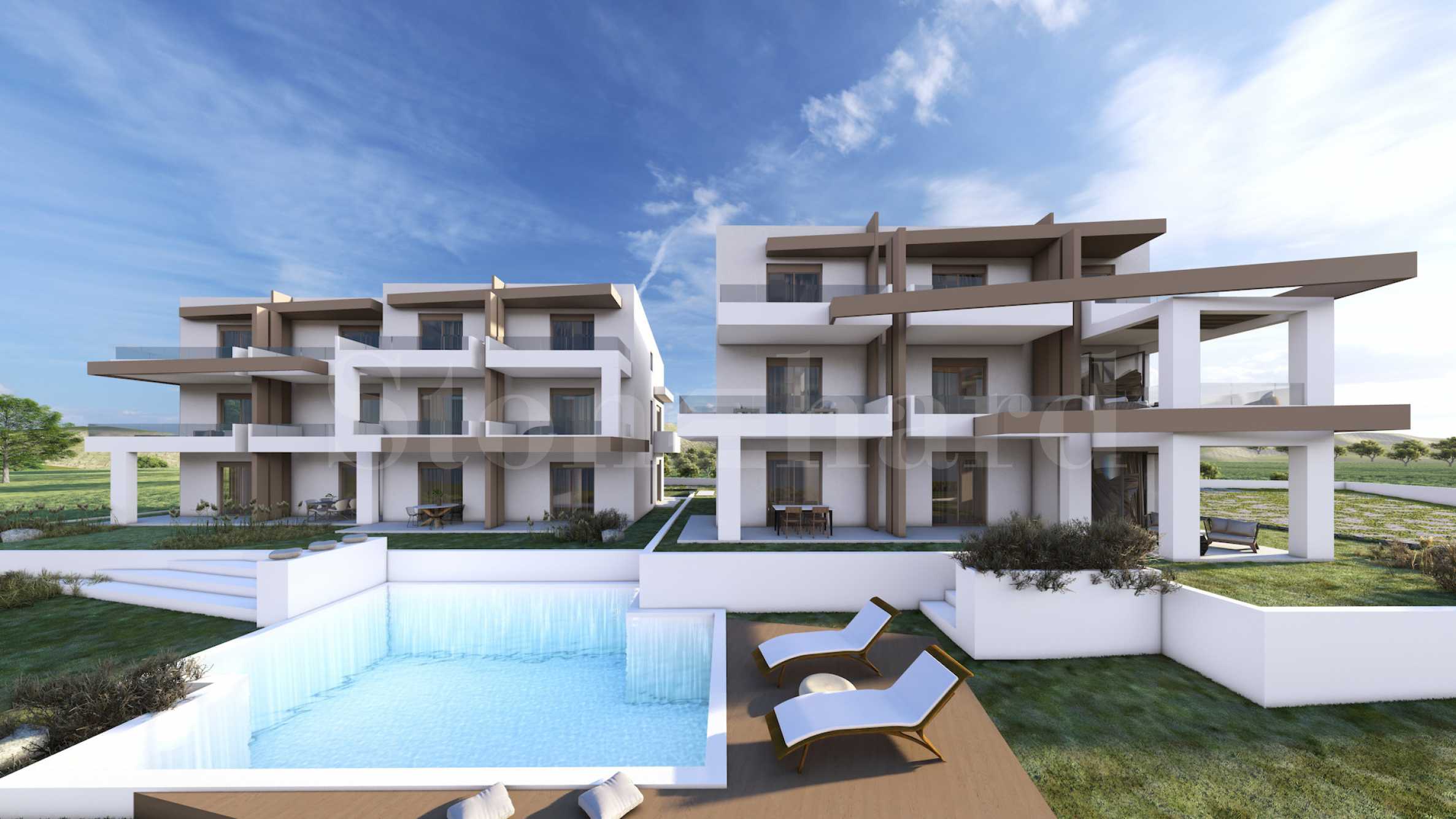 Two-bedroom apartment in Del Oro - a complex in a quiet location near the sea  2 - Stonehard