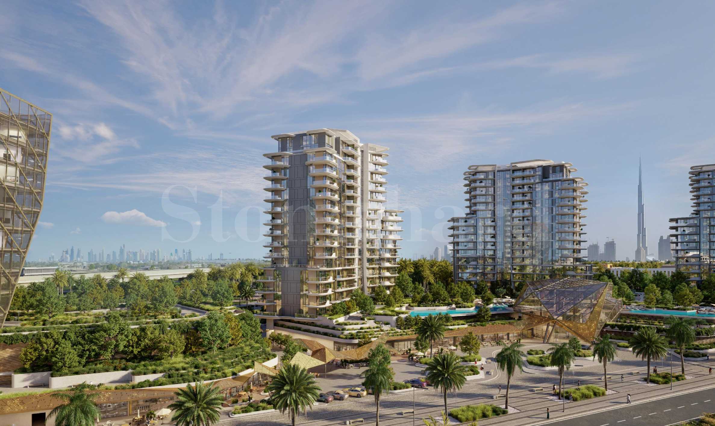 Spacious apartments with sea views in Portside Square, Port Rashid 2 - Stonehard