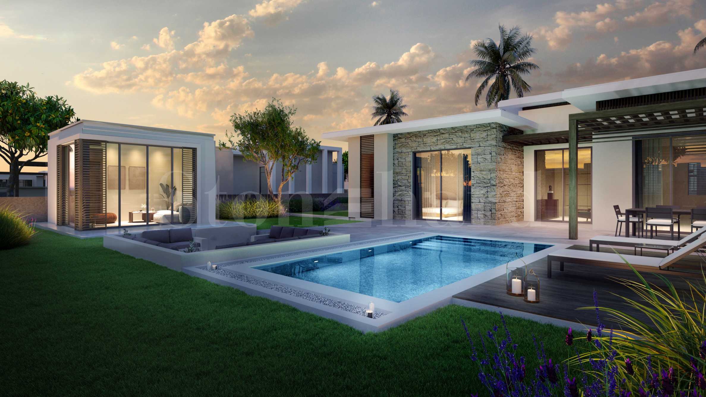 Luxury villas with private pools and spa areas in Raya, Jebel Sifah 1 - Stonehard