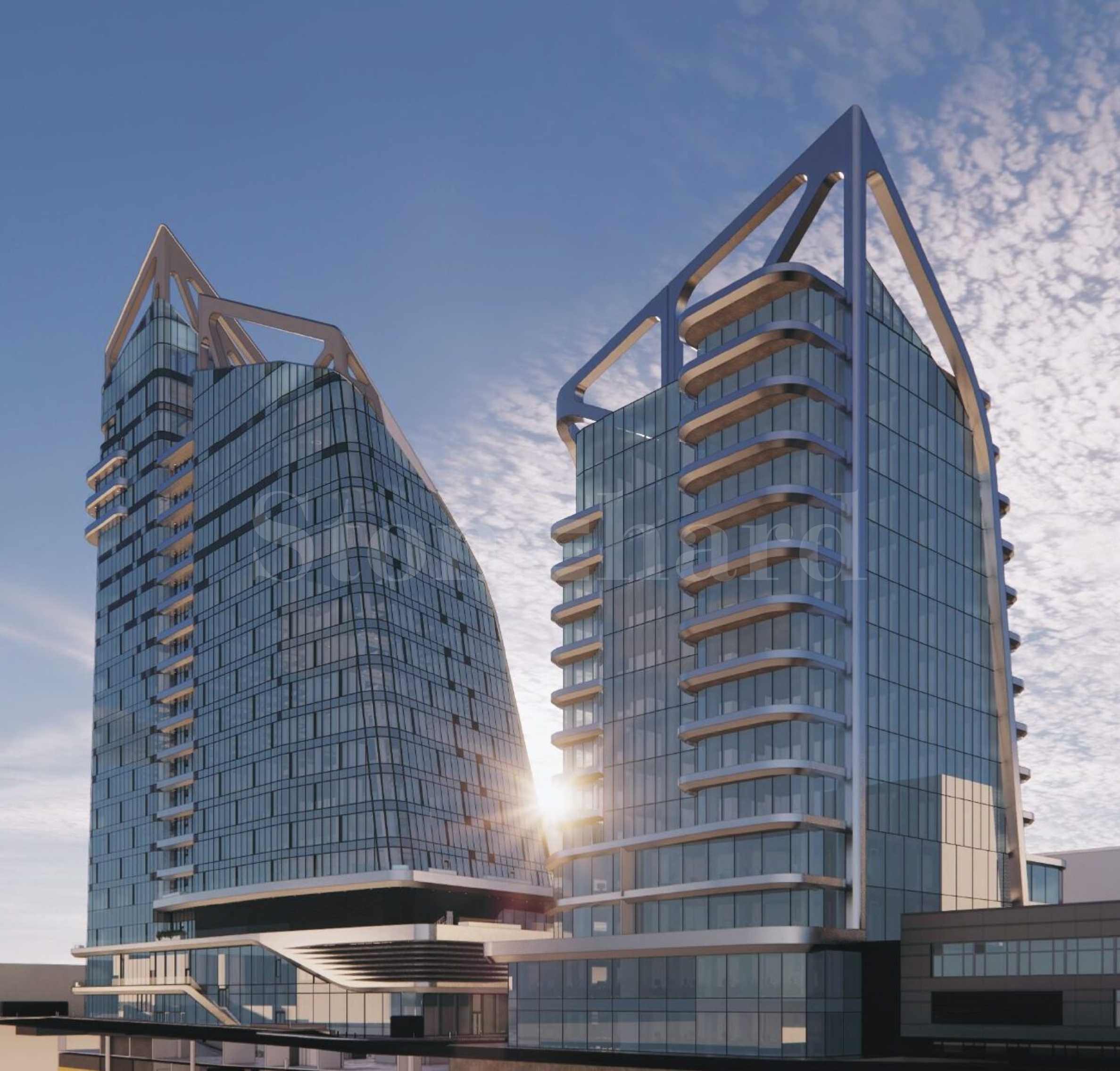 Luxury apartments in a multifunctional building on G. M. Dimitrov Blvd. 1 - Stonehard