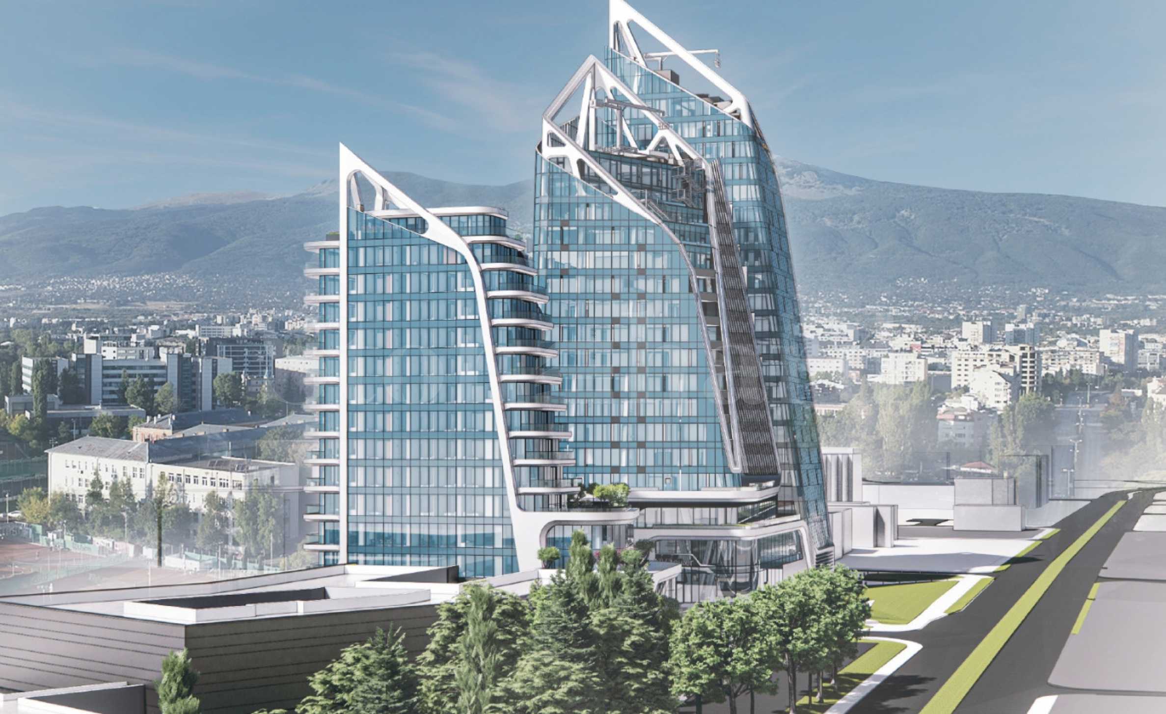 Luxury apartments in a multifunctional building on G. M. Dimitrov Blvd. 2 - Stonehard