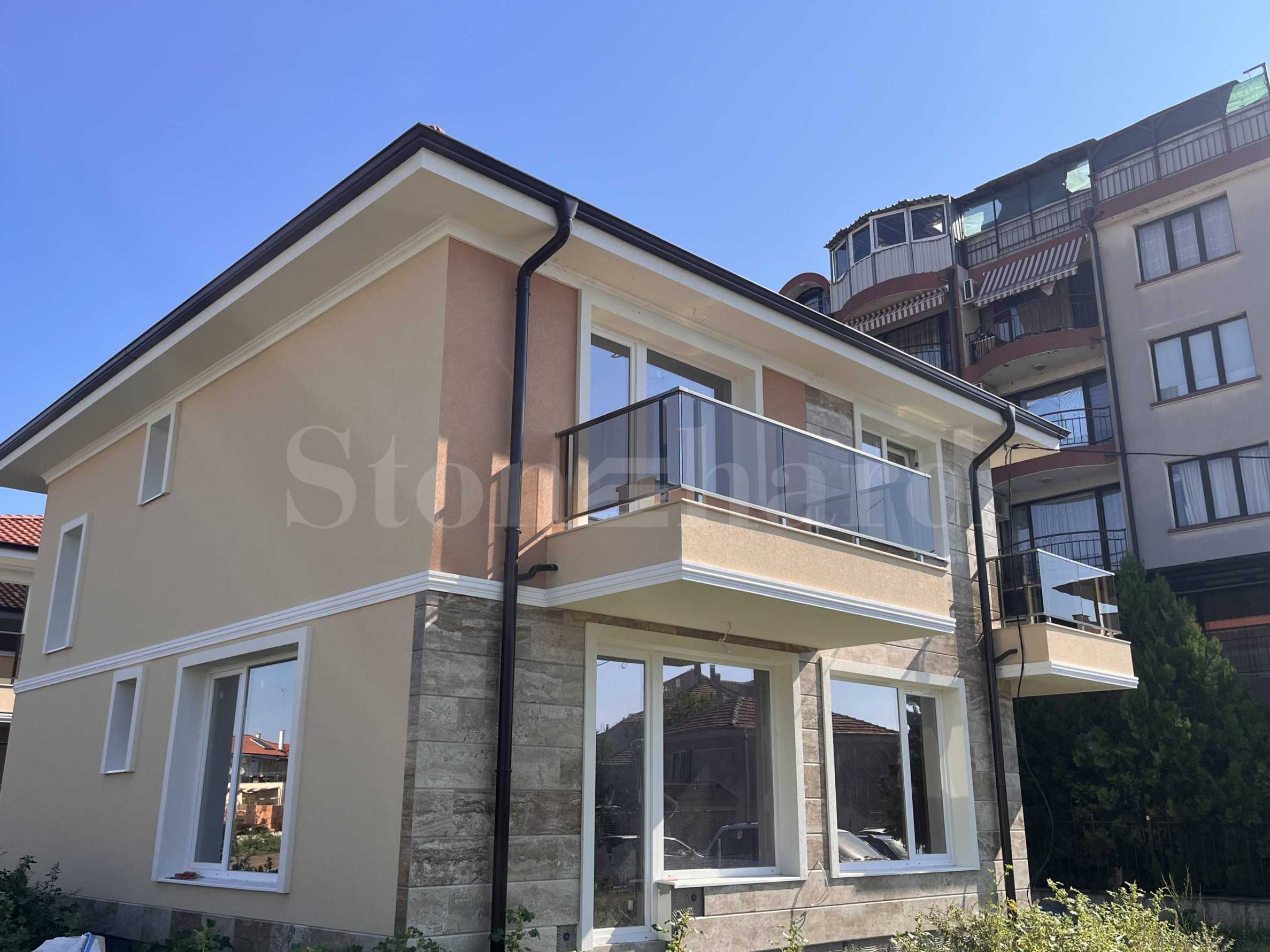 Single-family houses in a new complex next to the South beach of Pomorie2 - Stonehard