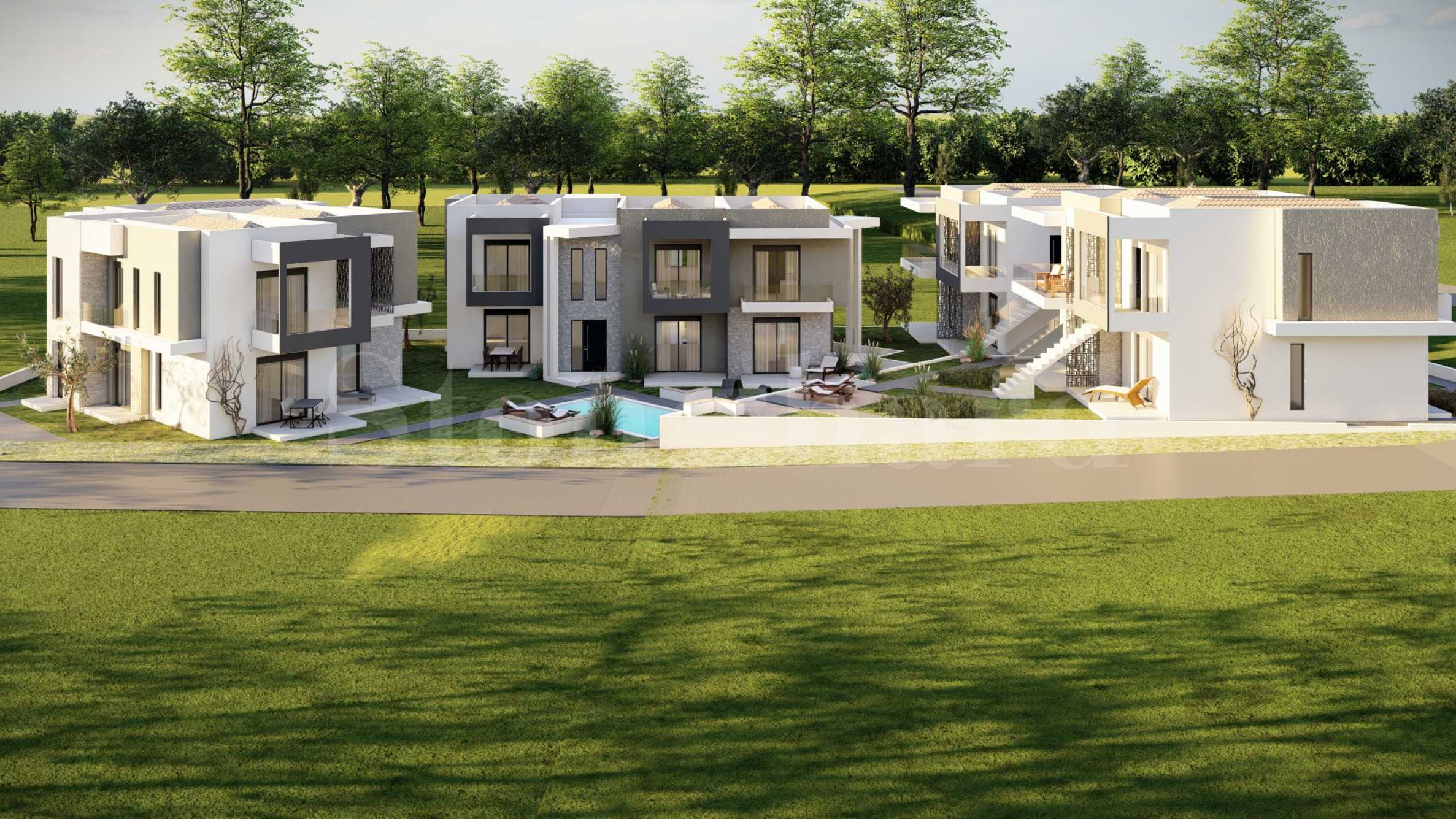 Bright and comfortable apartments in a new complex 80 m from the beach in Nea Kerdilia 2 - Stonehard