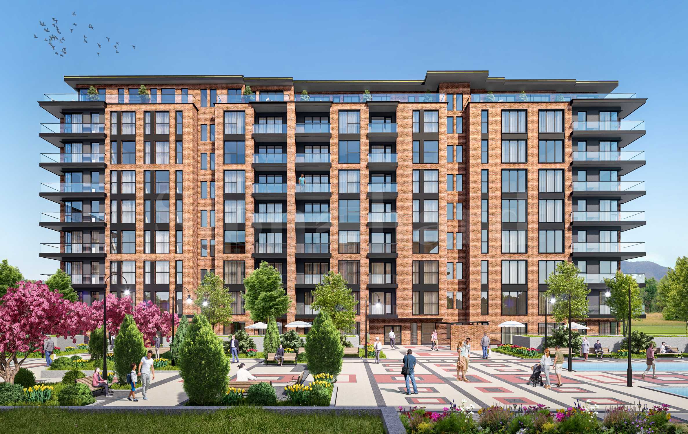 SoHome Residential Park - Third stage in the construction of a new complex in Lozenets quarter1 - Stonehard