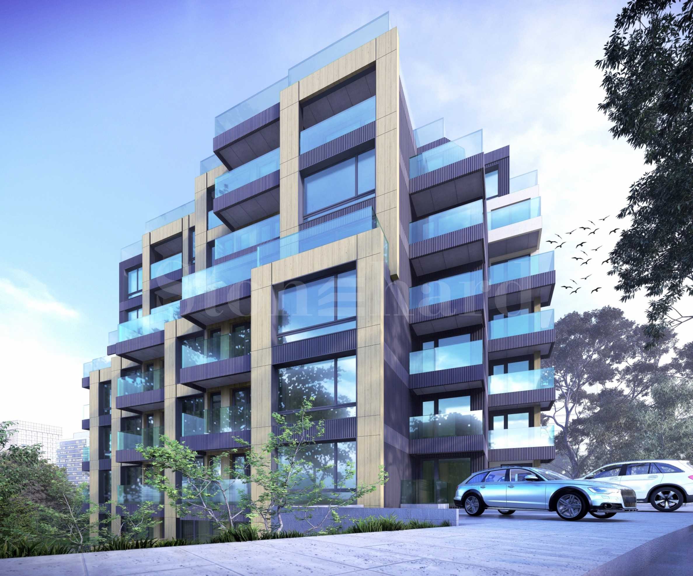 Modern building with apartments and parking spaces in Varna2 - Stonehard