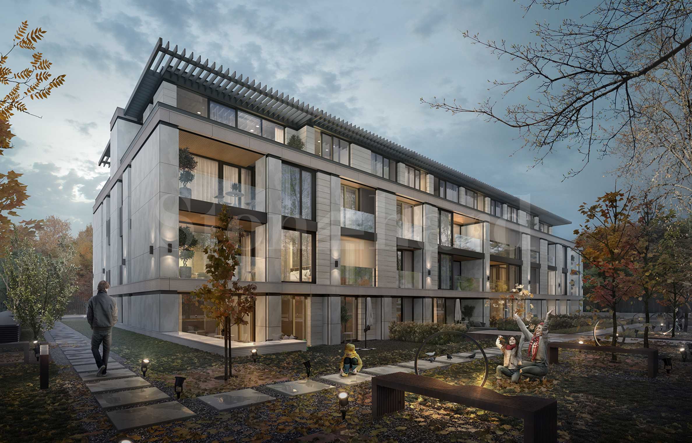 Boutique apartments in a luxurious new building in 