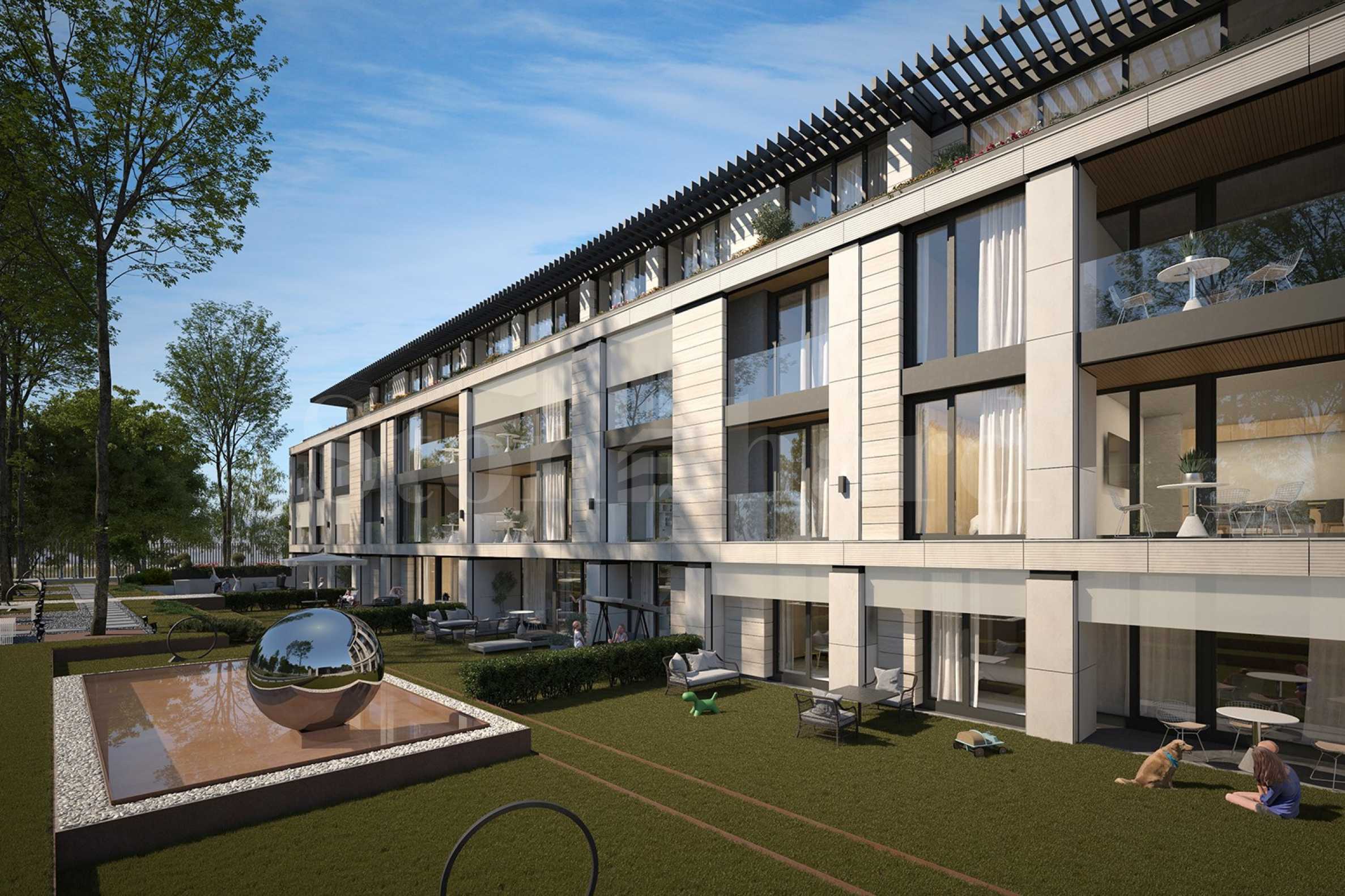 Boutique apartments in a luxurious new building in 