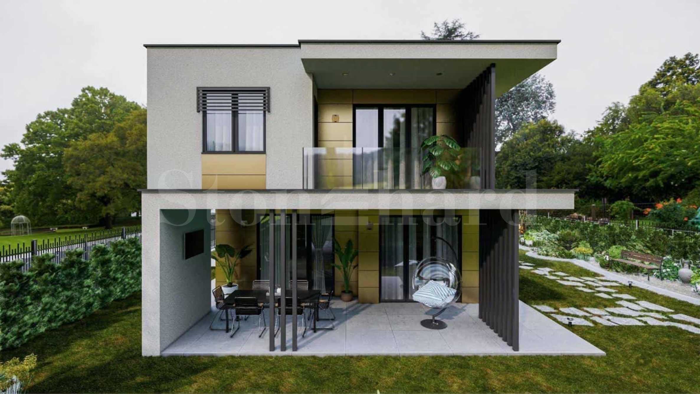 Boutique gated complex of family houses in Mihaylovo district, Bankya1 - Stonehard