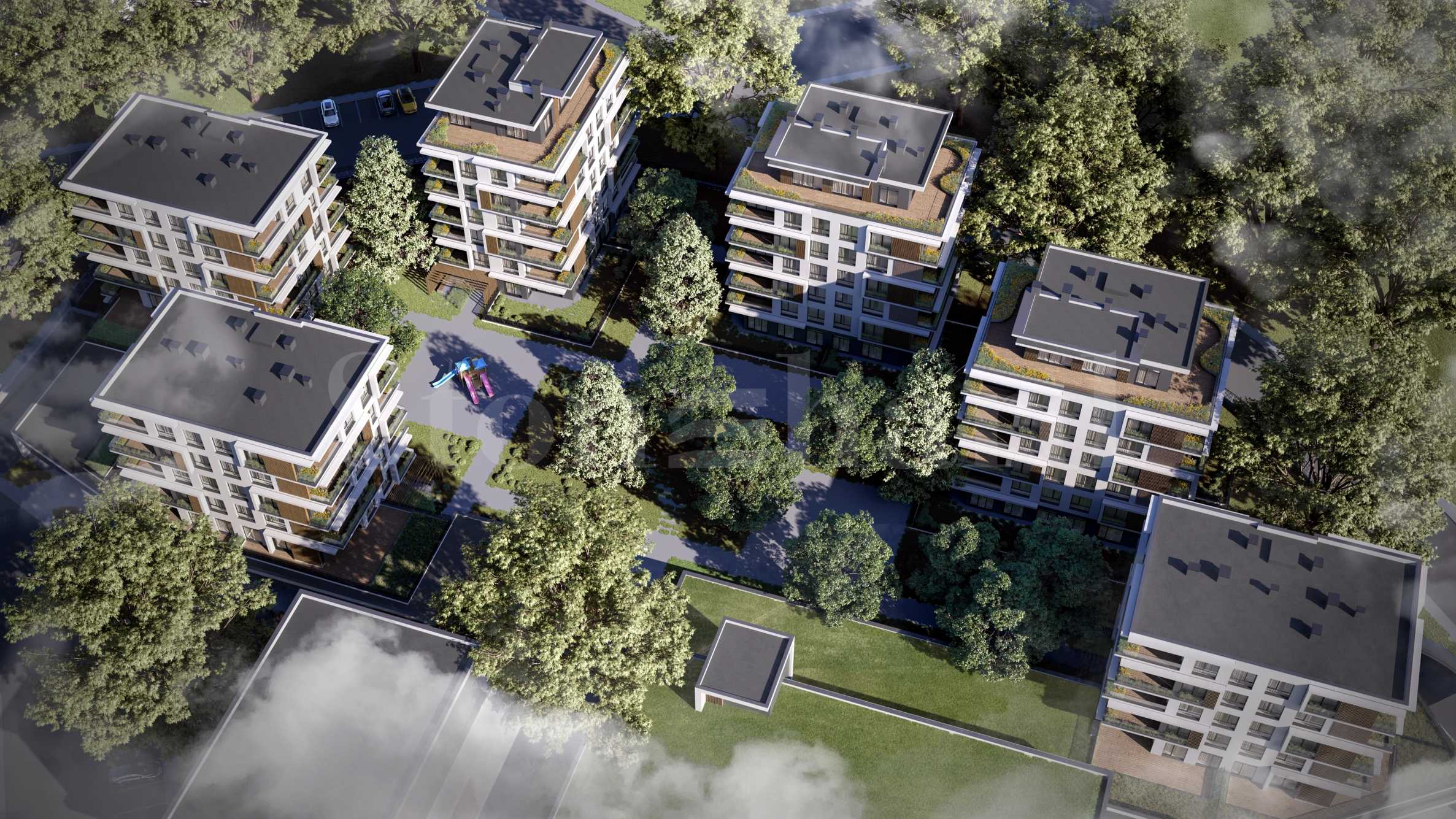 New residential building with various types of apartments in the "Levski G" district 1 - Stonehard