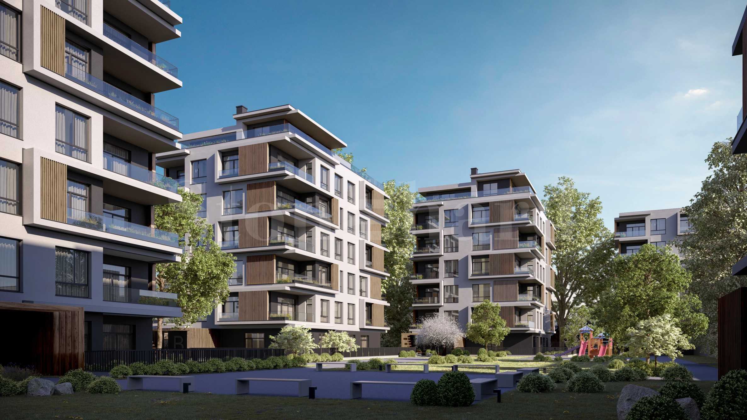 New residential building with various types of apartments in the "Levski G" district 2 - Stonehard