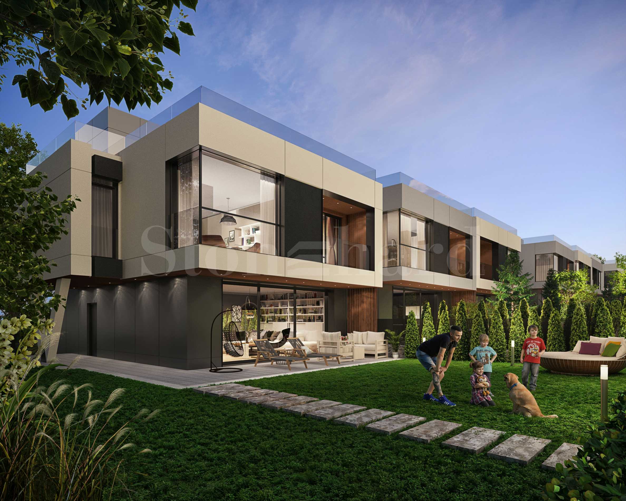 Energy-efficient, modern new houses with amenities in Bistritsa 1 - Stonehard