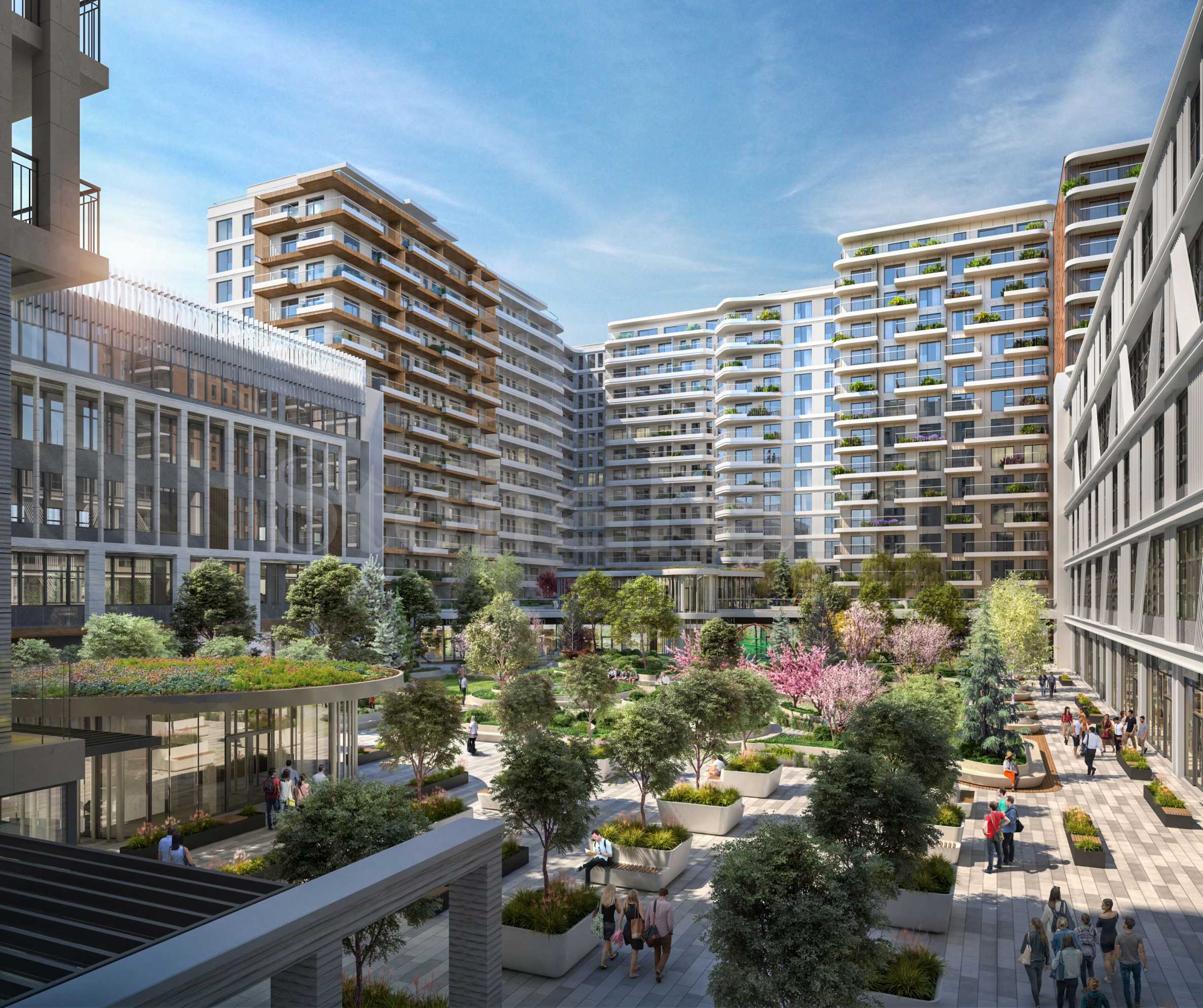 Large-scale residential complex with various types of apartments in Lozenets district2 - Stonehard