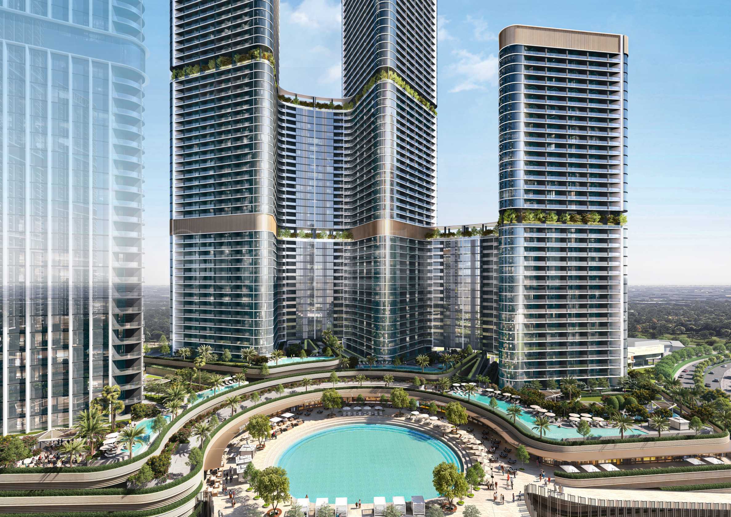 ����������� �� �������� � Skyvue Solair, Sobha Hartland II1 - Stonehard