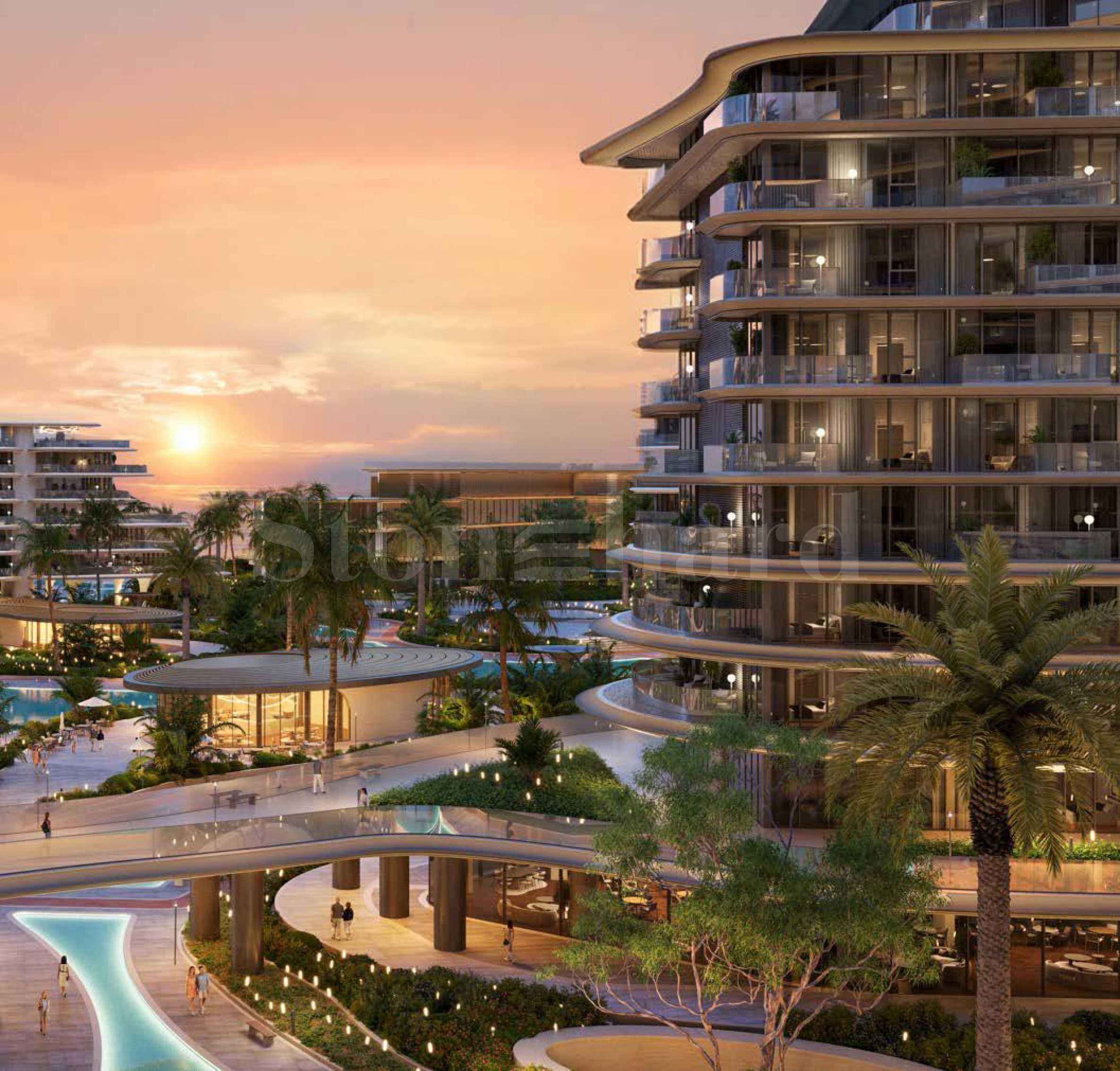 Luxury beachfront apartments in Meriva Collection, Dubai Islands2 - Stonehard