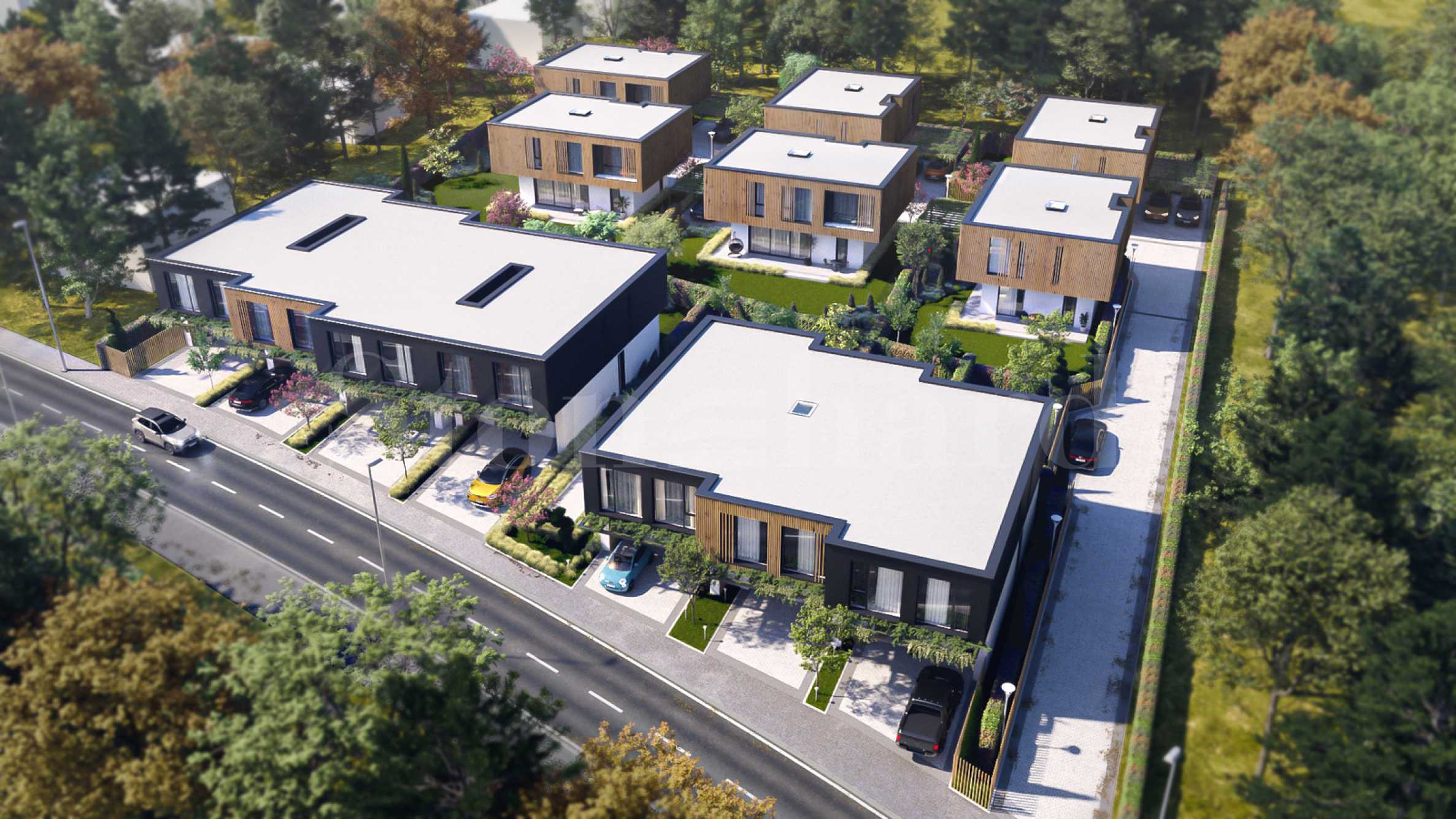 Boutique complex of modern houses in Pancharevo 1 - Stonehard