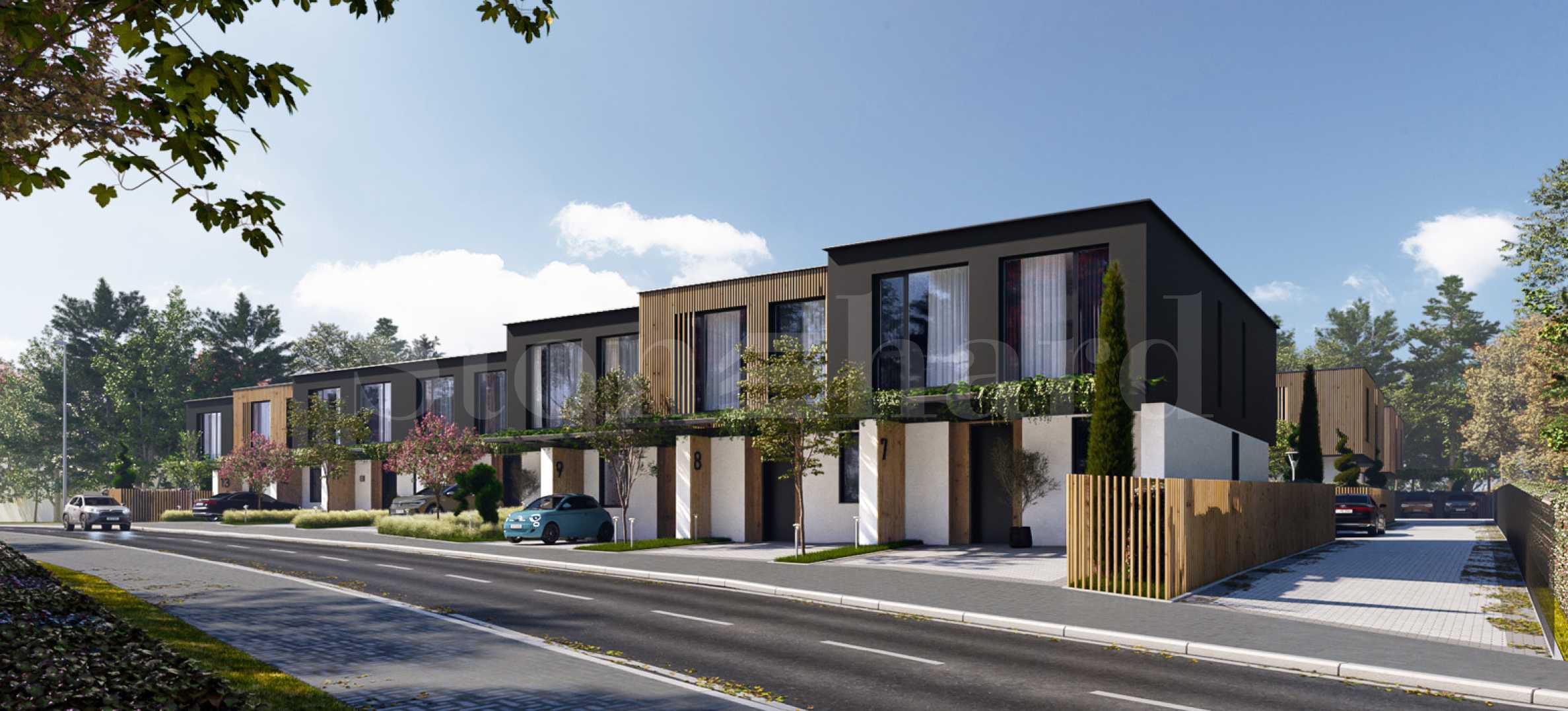 Boutique complex of modern houses in Pancharevo 2 - Stonehard