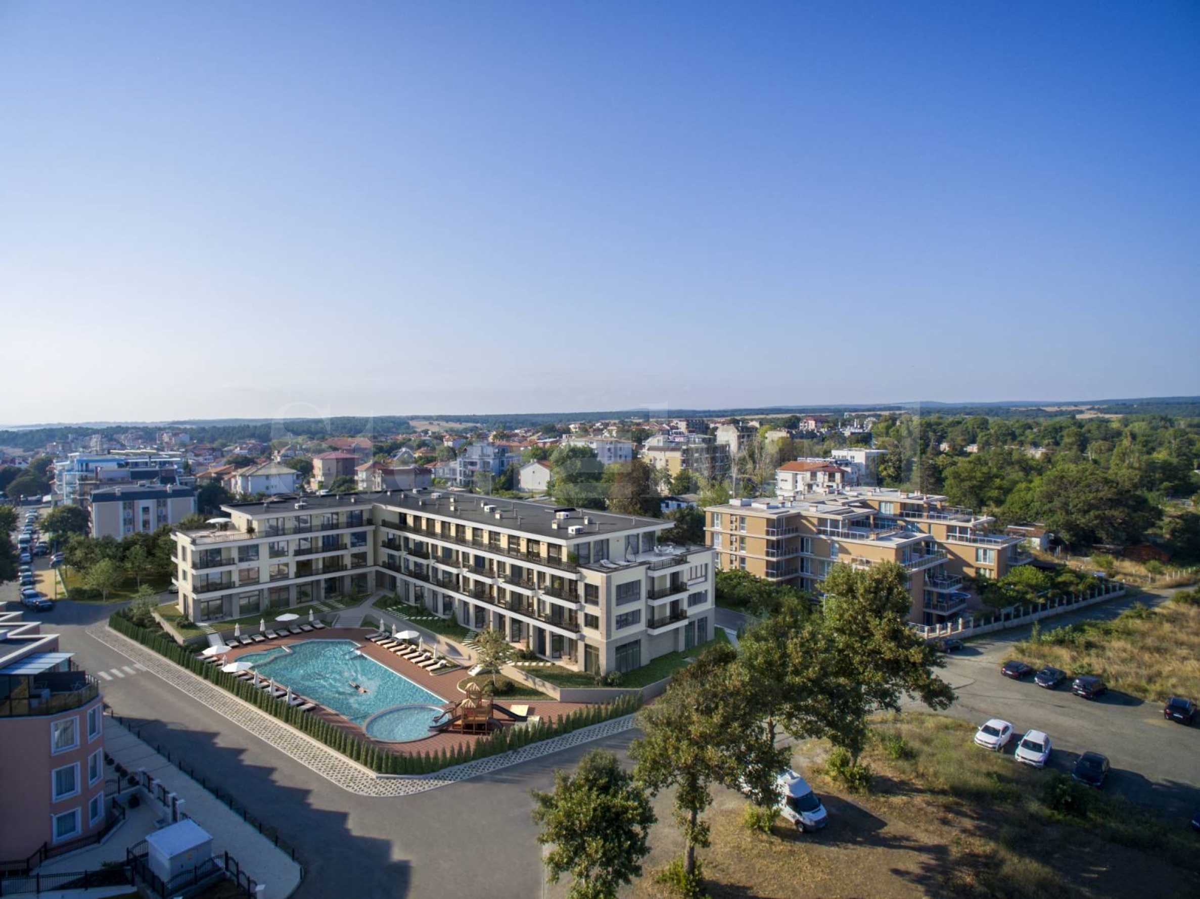 Комфортни апартаменти в нов комплекс с басейн до морето в Ахтопол  2 - Stonehard