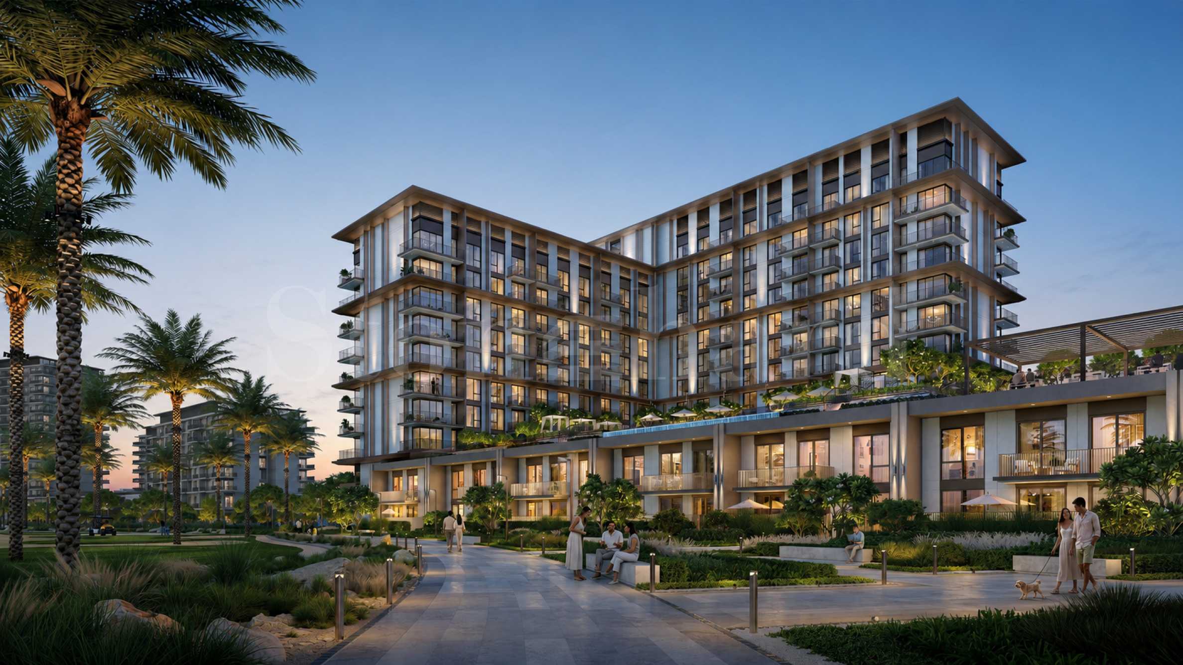 ���������� ����������� �� ������� � ������ Golf Trails, Emaar South. 1 - Stonehard