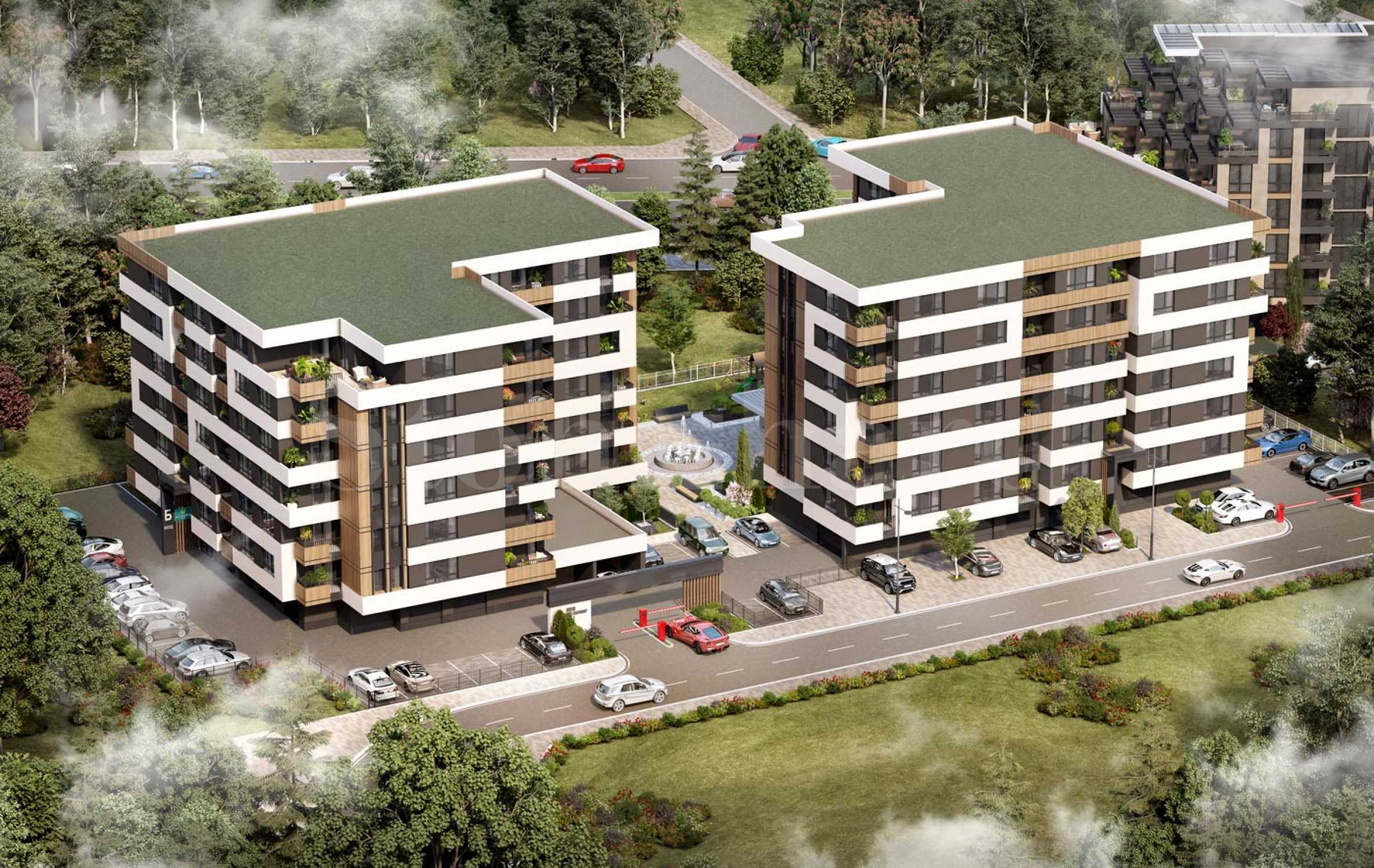 Апартаменти в нов модерен комплекс до Гребната база в Пловдив 1 - Stonehard
