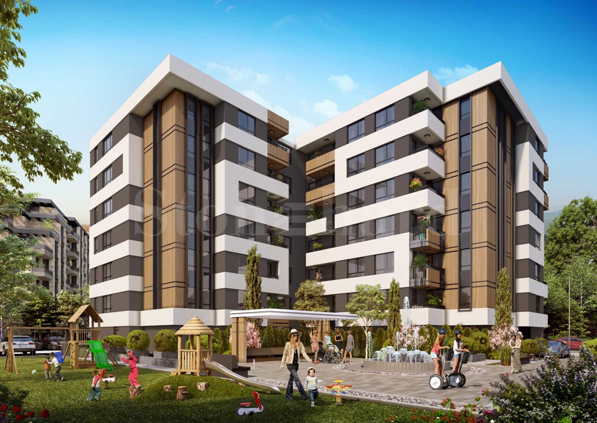 Апартаменти в нов модерен комплекс до Гребната база в Пловдив 2 - Stonehard