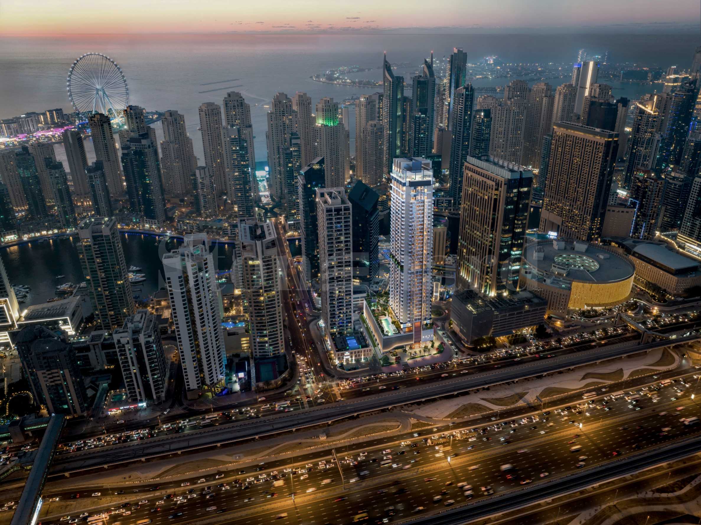 �������� �� ������� � Rove Home Dubai Marina1 - Stonehard