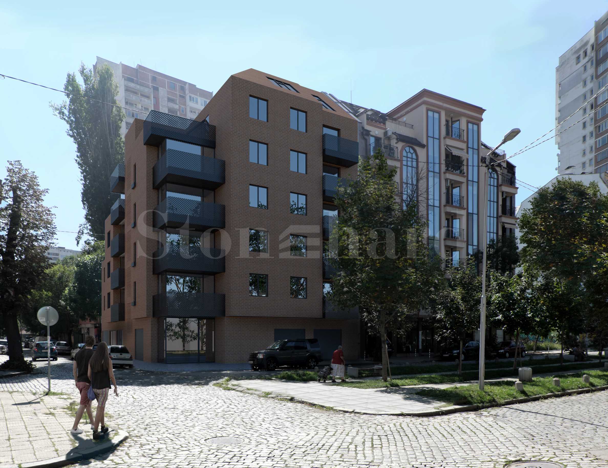 Апартаменти и офис за продажба в нова сграда до парк, мол и метростанция1 - Stonehard