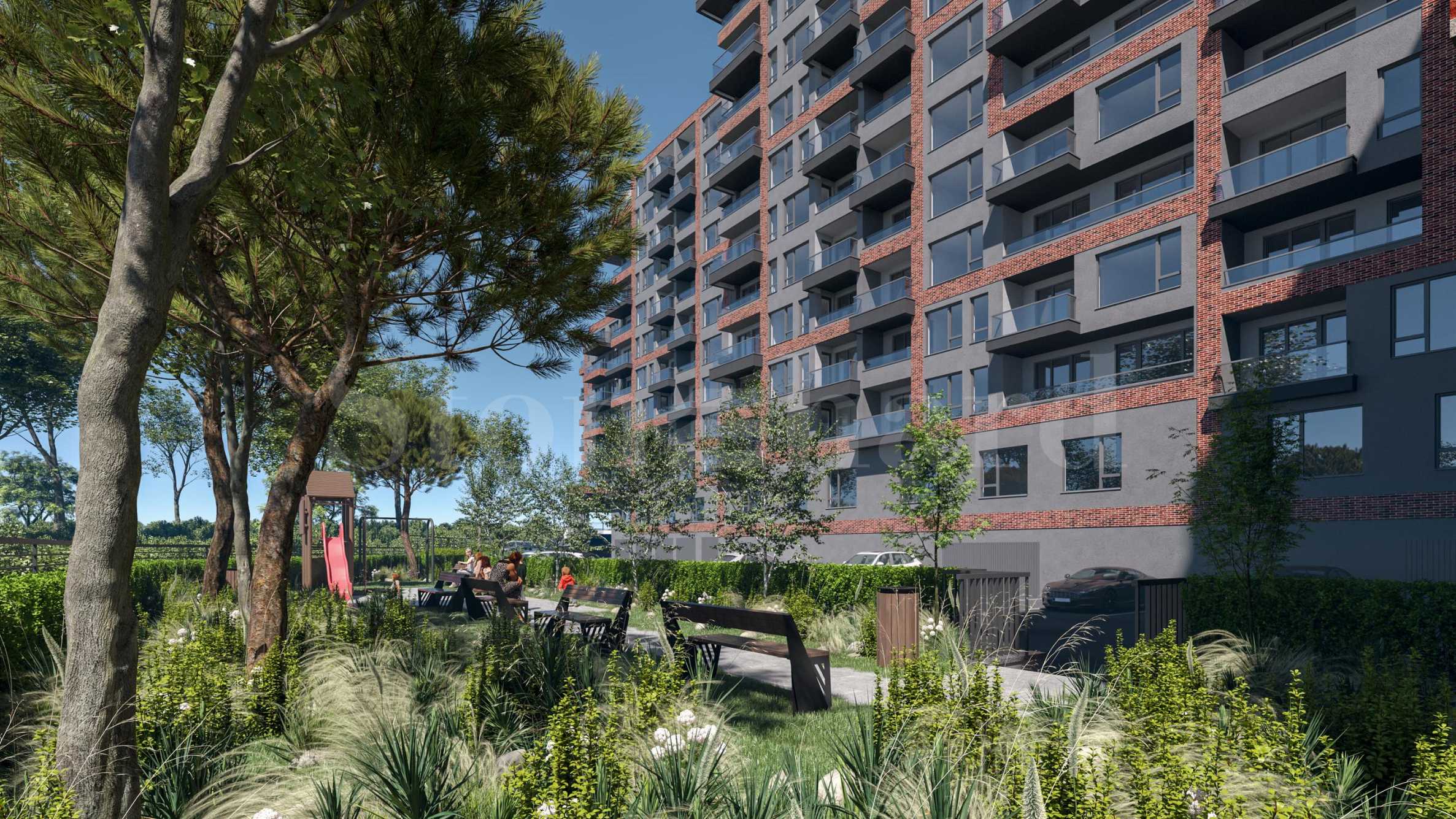 Апартаменти в нов комплекс от пет сгради с парк в широкия център 2 - Stonehard