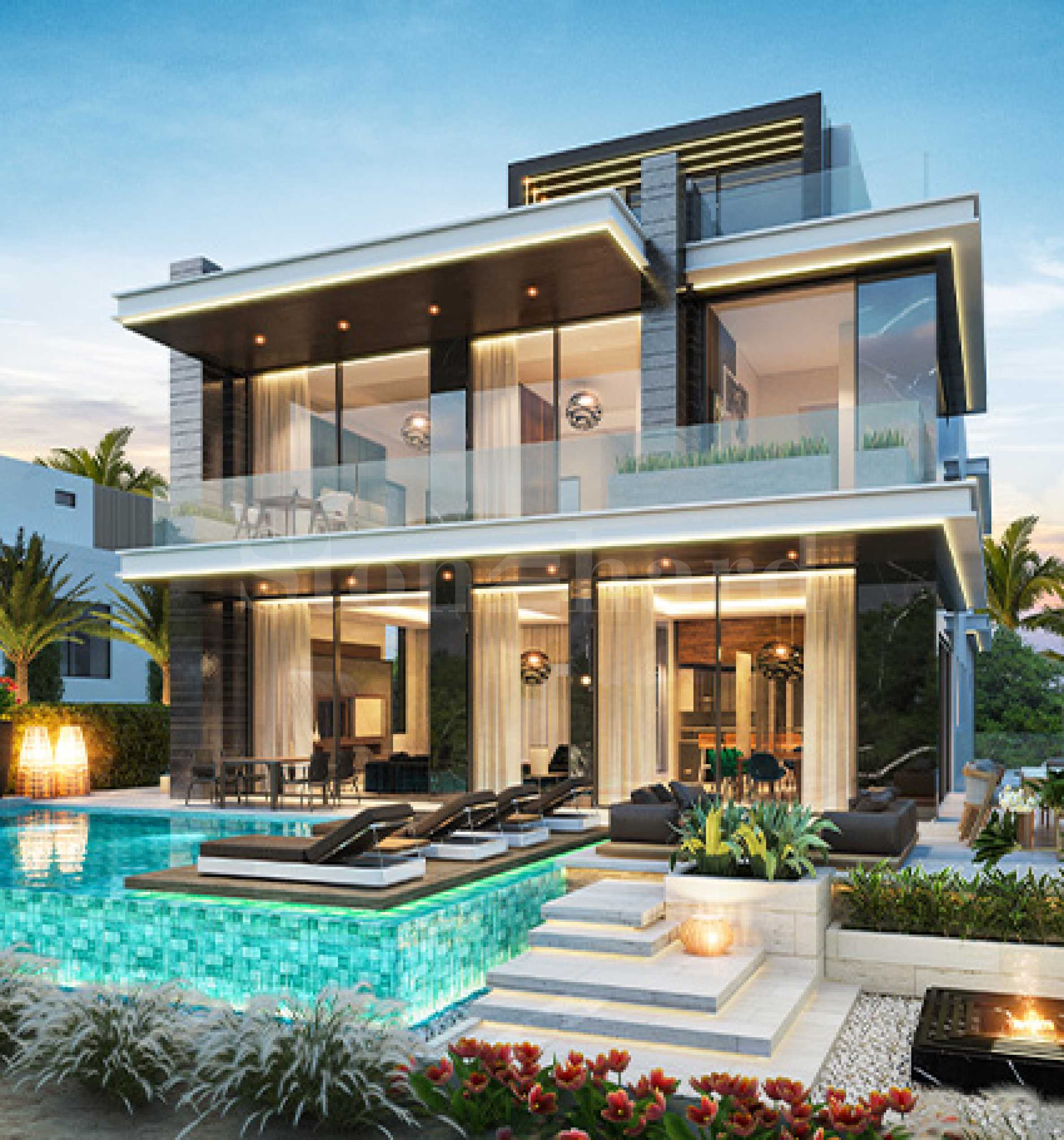 Houses and villas for sale in DAMAC Lagoons, Golf City2 - Stonehard